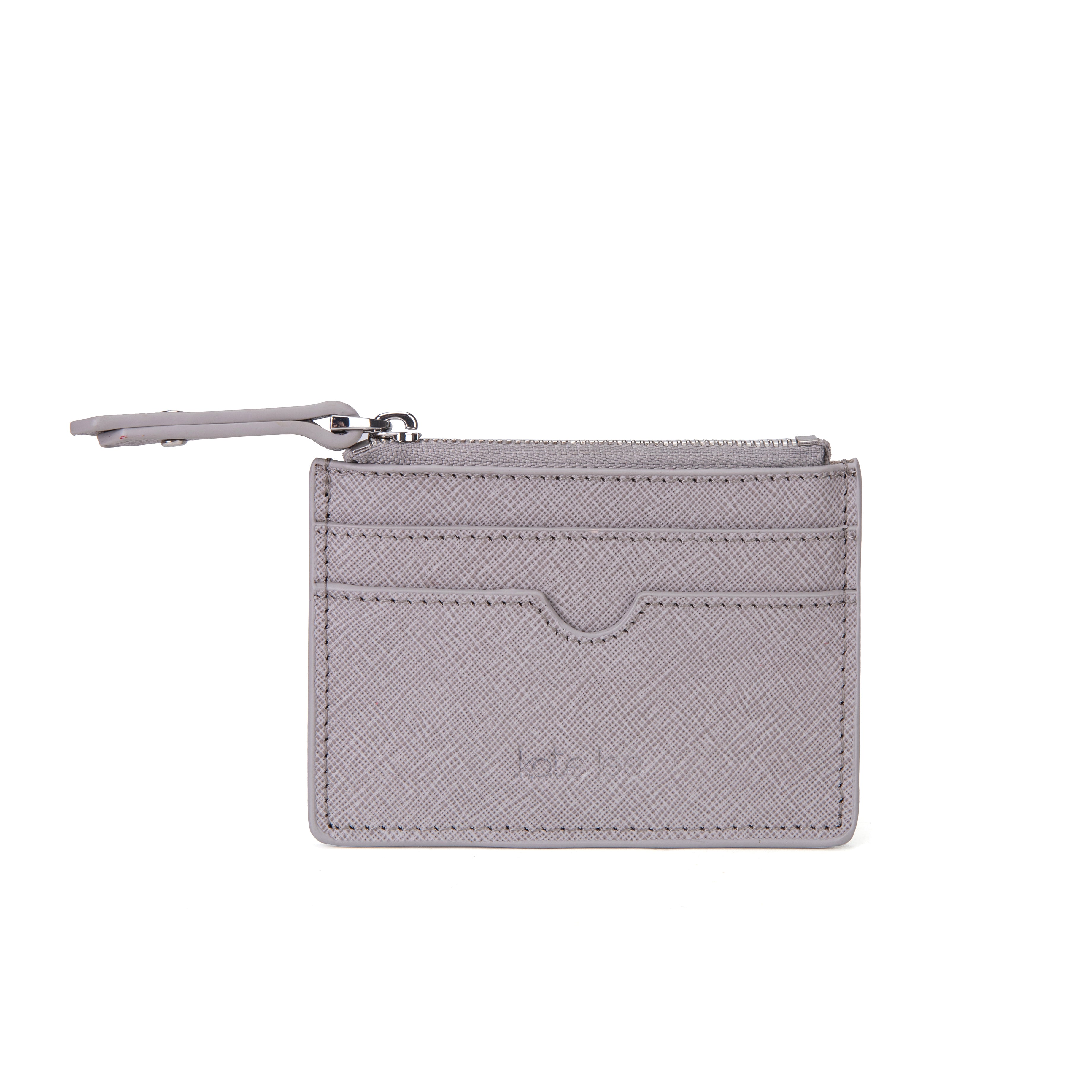 kate-lee-anyssa-sa-porte-monnaie-gris-clair-vachette image 1