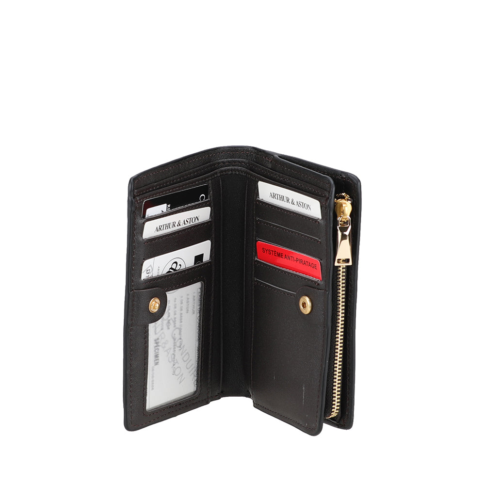 arthur-et-aston-elma-portefeuille-cuir-ch-taigne-femme-compact image 2