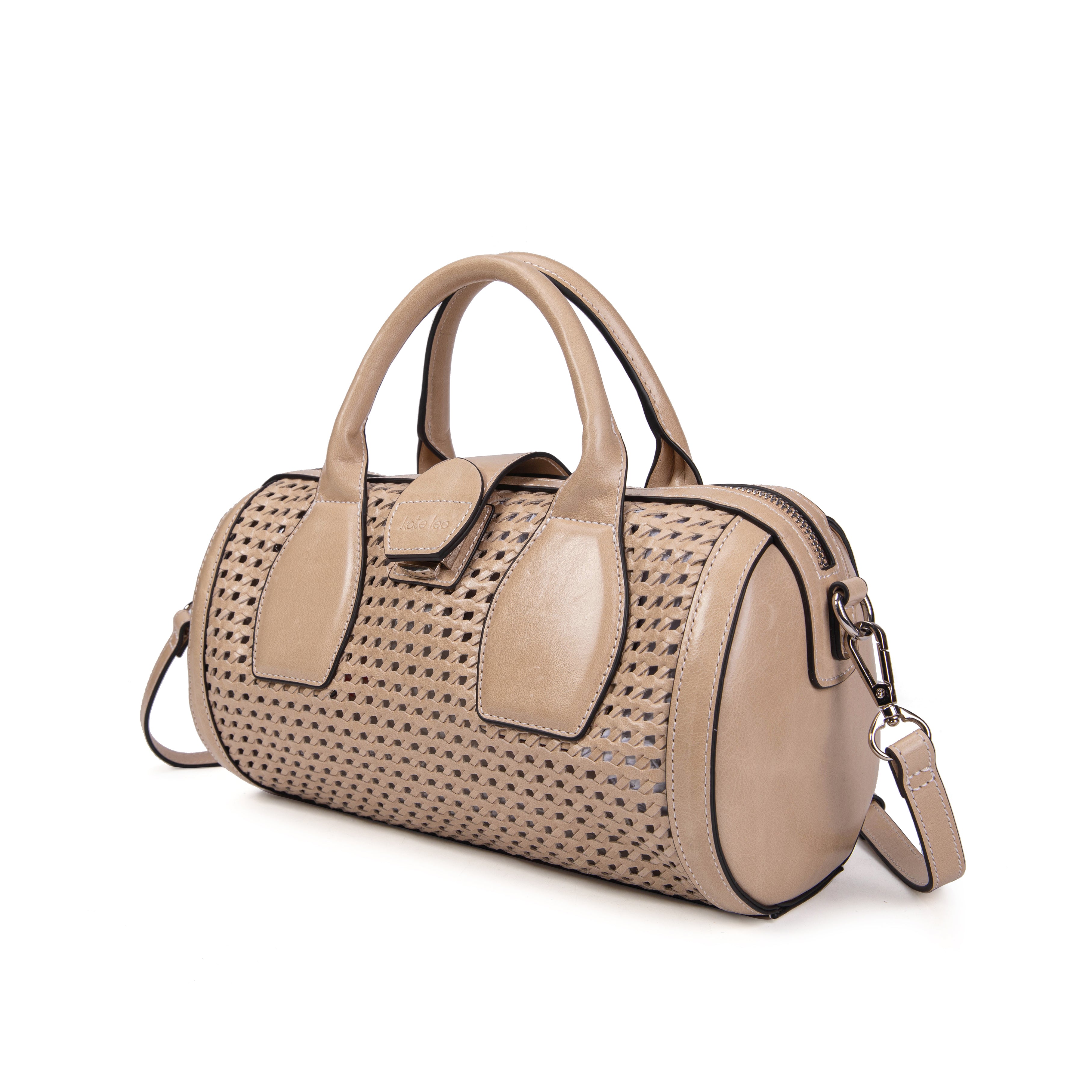kate-lee-frola-sac-seau-nougat-vachette-tress-e image 2