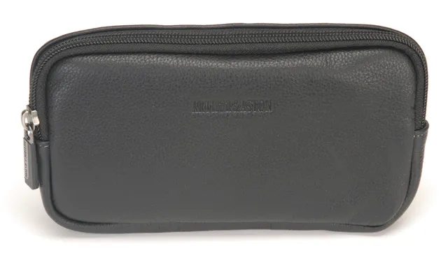 arthur-et-aston-dorian-pochette-ceinture-cuir-noir image 1