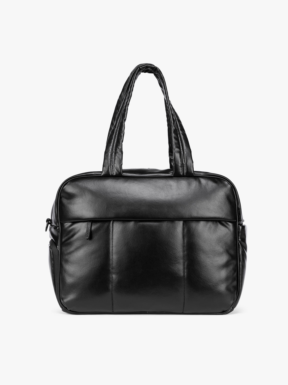 calpak-luka-duffel-vegan-leather-sac-week-end-cerise image 6