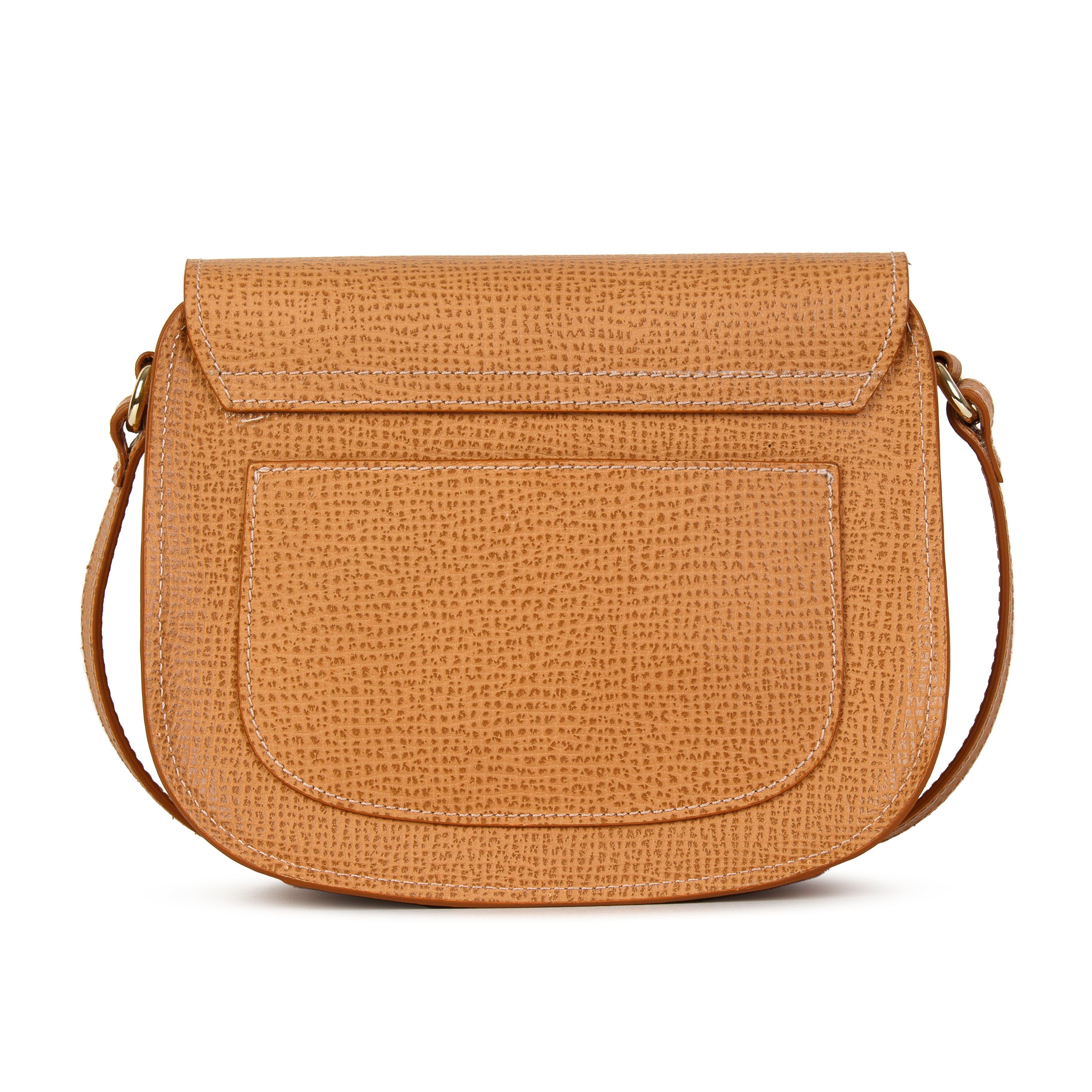 kate-lee-emelyne-sac-bandouli-re-camel-vachette image 4