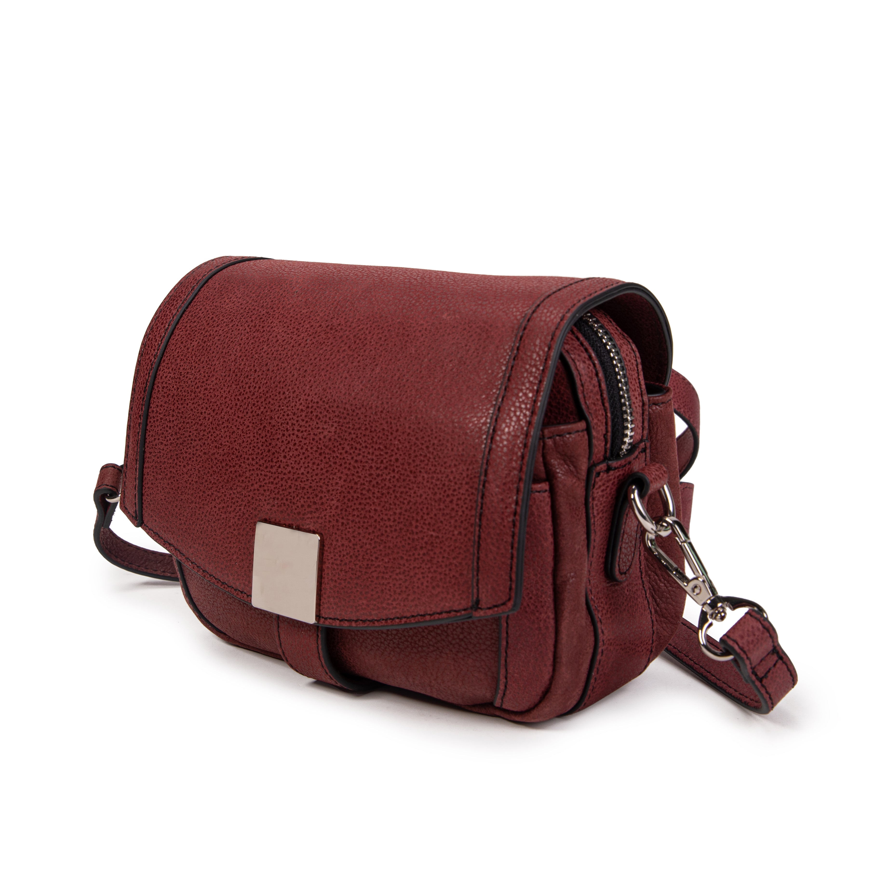 kate-lee-adrielle-sac-bandouli-re-bordeaux-vachette-grain-e image 2