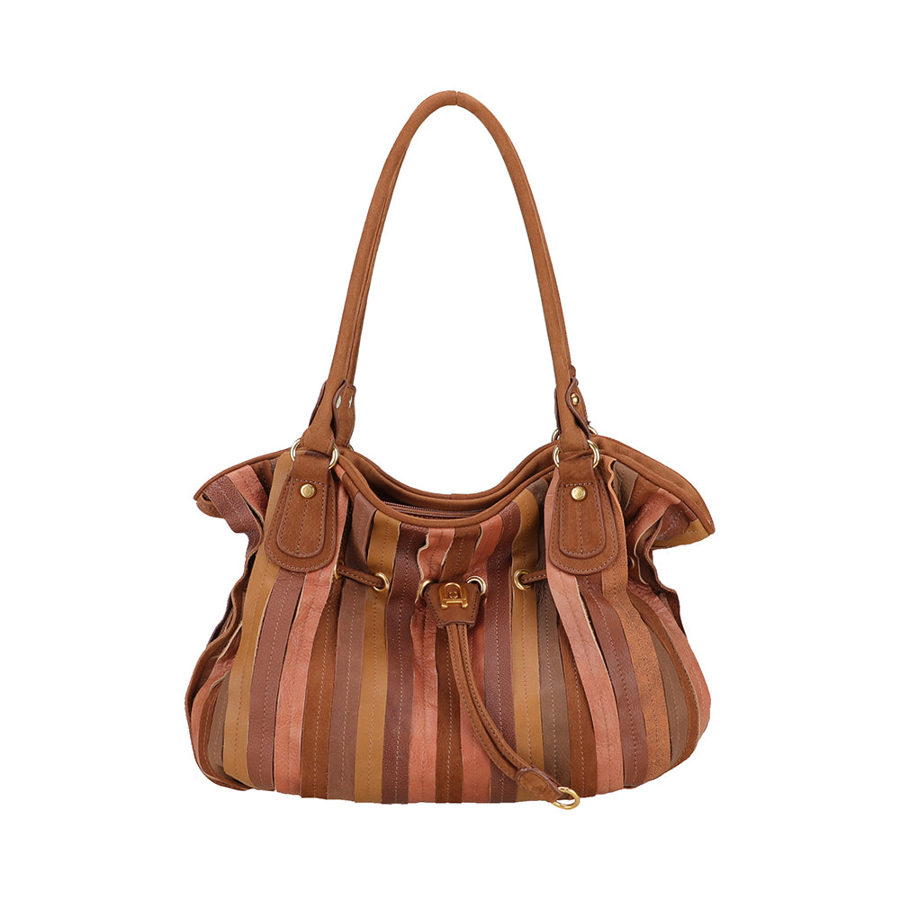 arthur-et-aston-ms016-sac-paule-cuir-kaki image 7