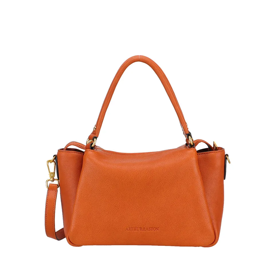 arthur-et-aston-elsa-sac-main-cuir-cognac image 1