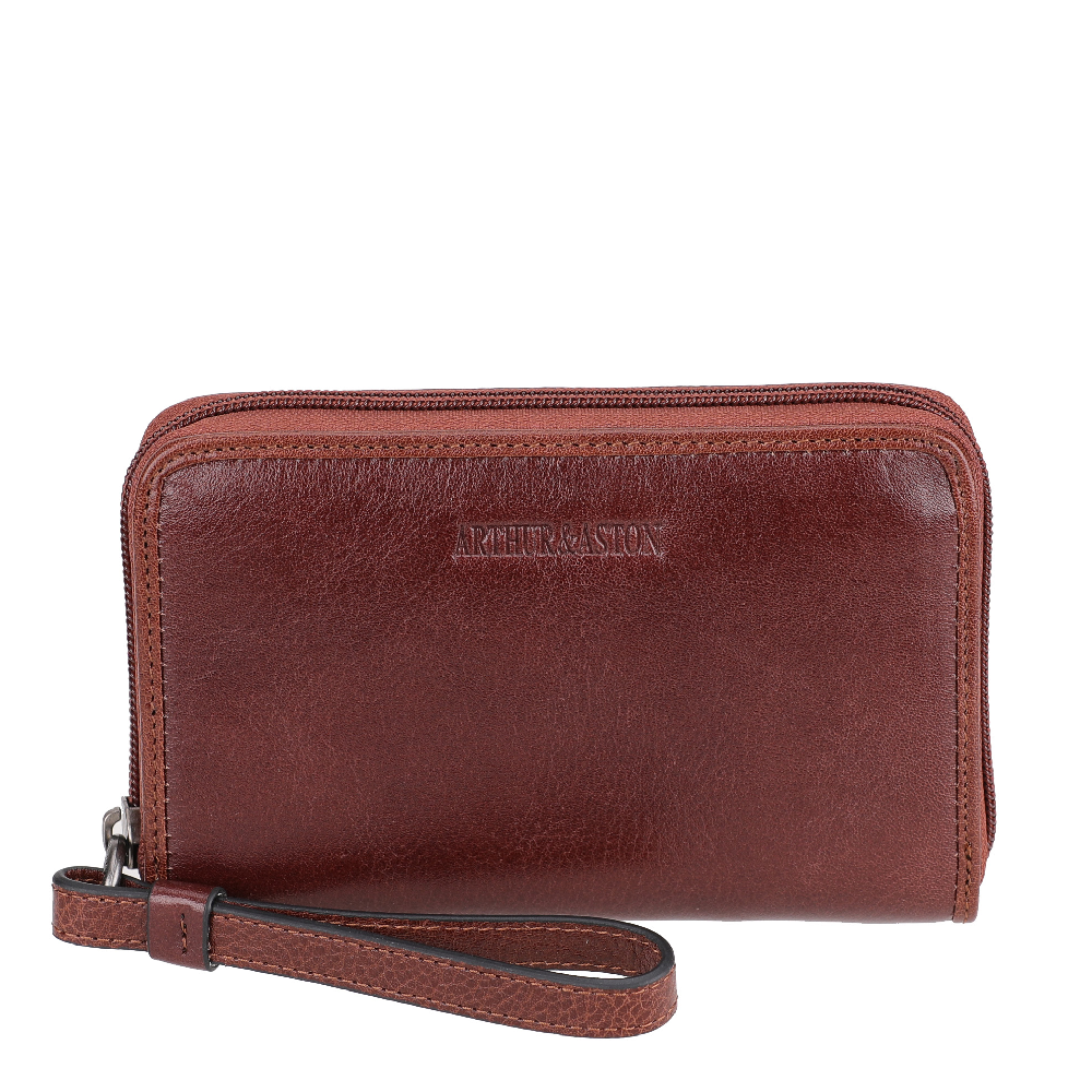 arthur-et-aston-edith-porte-monnaie-cuir-taupe image 3