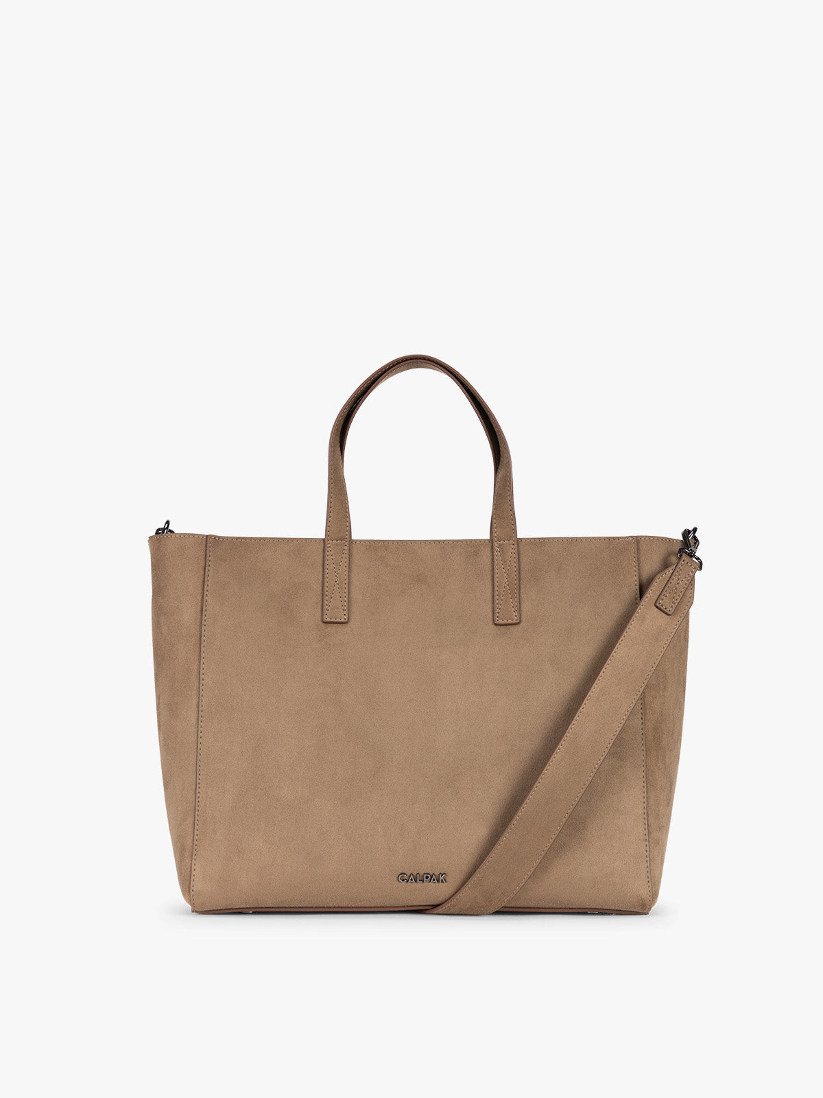 calpak-haven-tote-15-pouces-su-de-vegan-truffle image 1