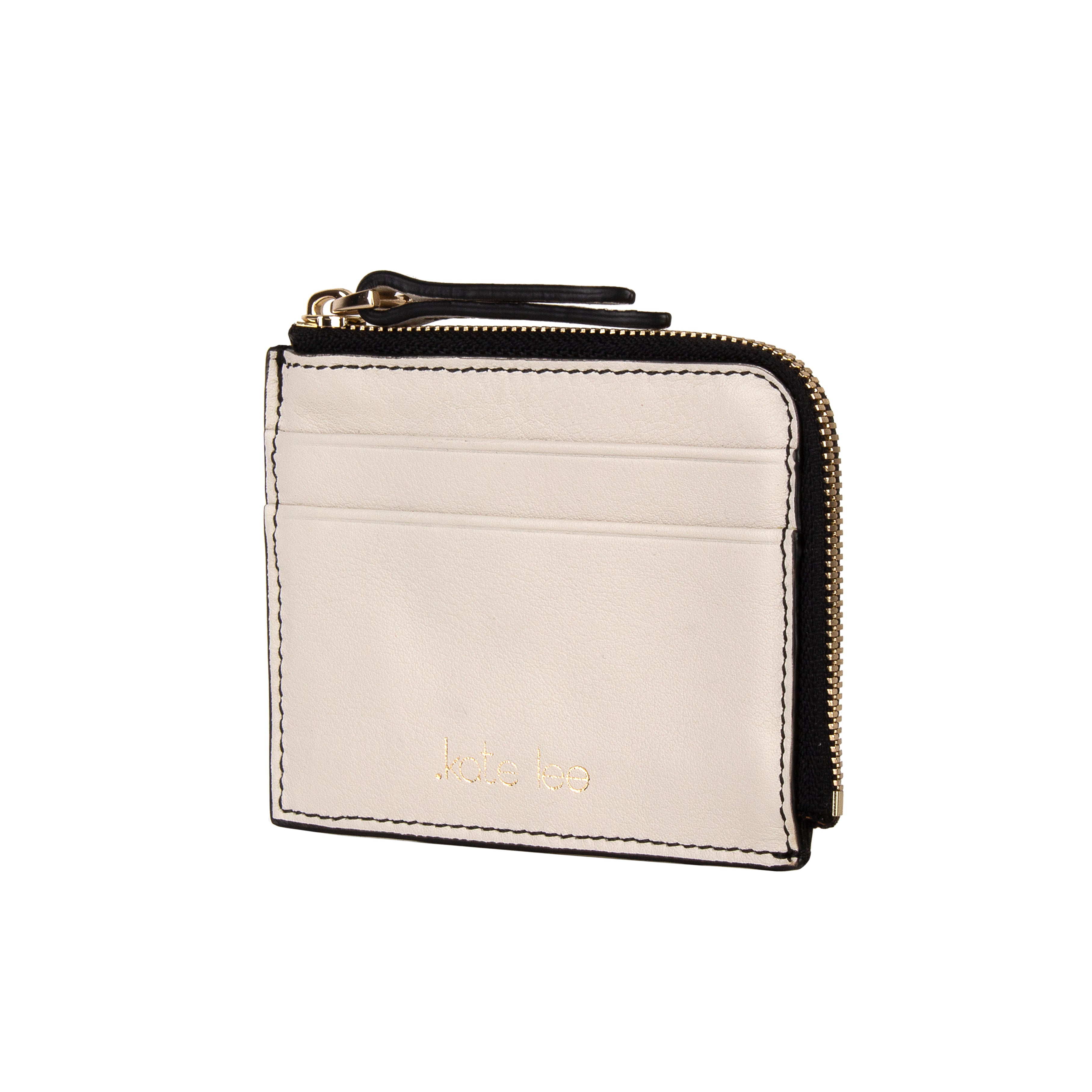 kate-lee-alo-s-porte-cartes-cuir-zipp-blanc-cass image 2