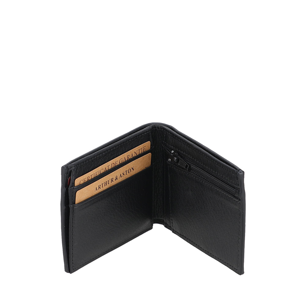 arthur-et-aston-jos-petit-portefeuille-cuir-italien-noir-rfid image 2