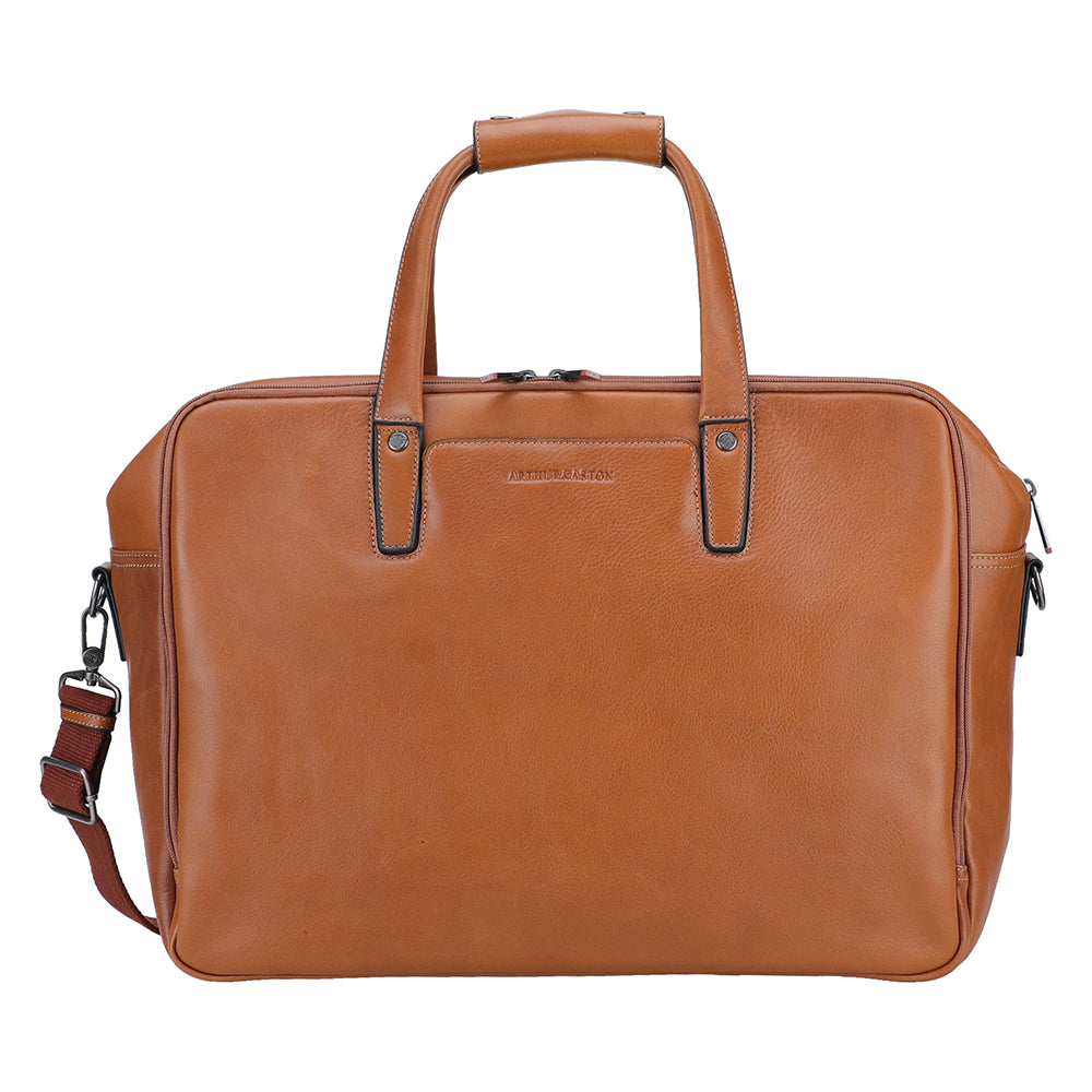 arthur-et-aston-l-on-sac-de-voyage-cuir-noir-cabine image 7