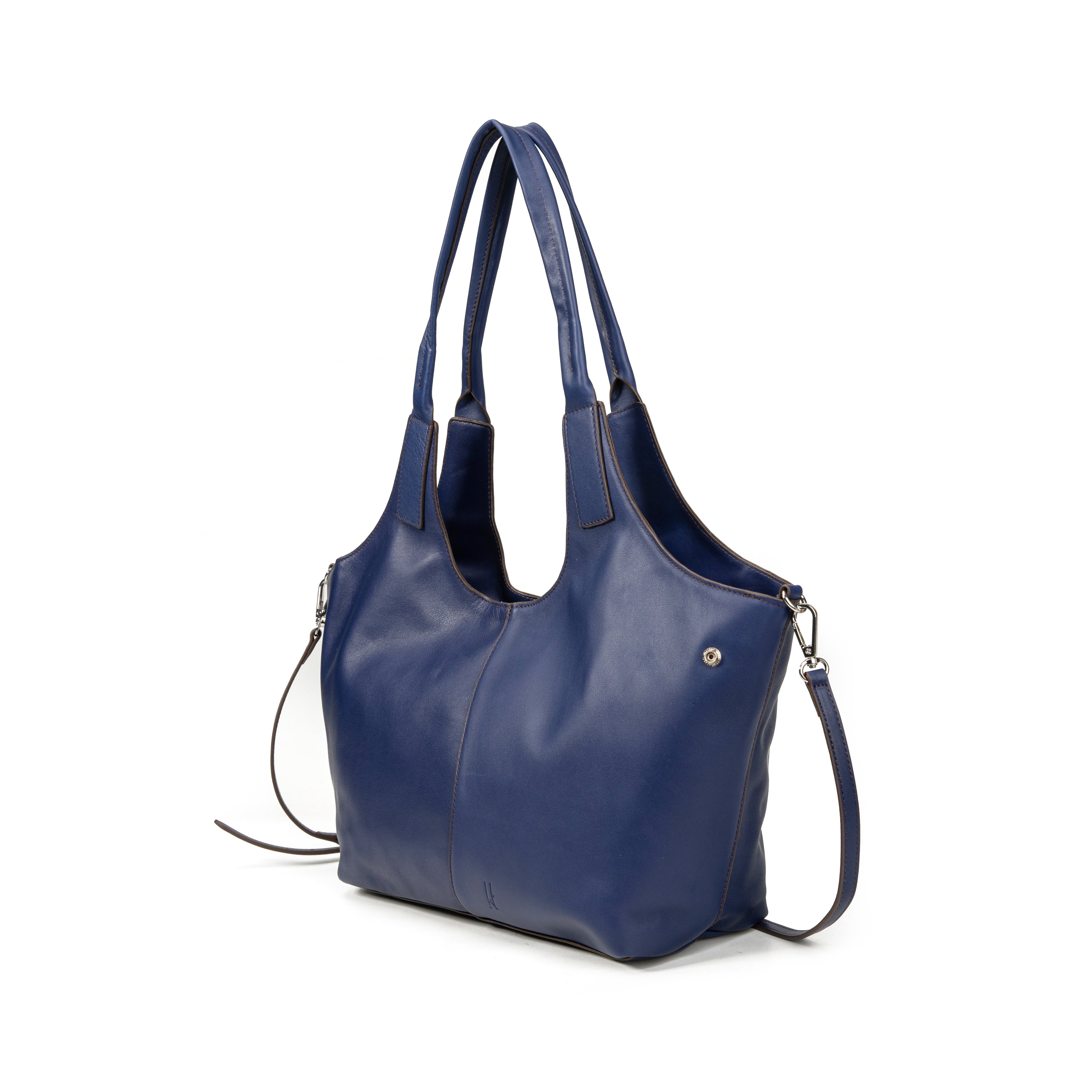 kate-lee-meline-sac-bleu-nuit-vachette-bandouli-re image 3