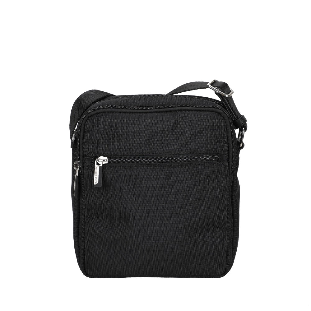 arthur-et-aston-teddy-sac-travers-toile-noir-homme image 5