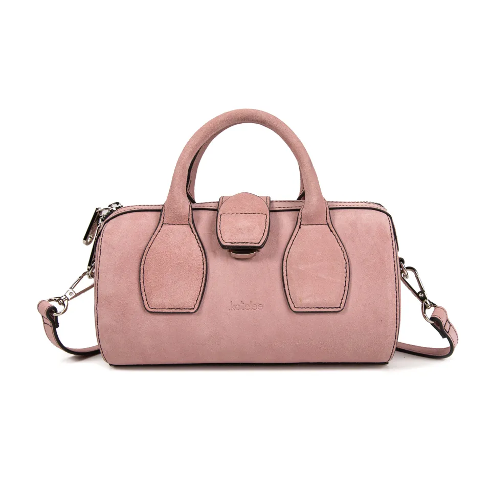 kate-lee-frola-v-sac-bowling-rose-velours image 1