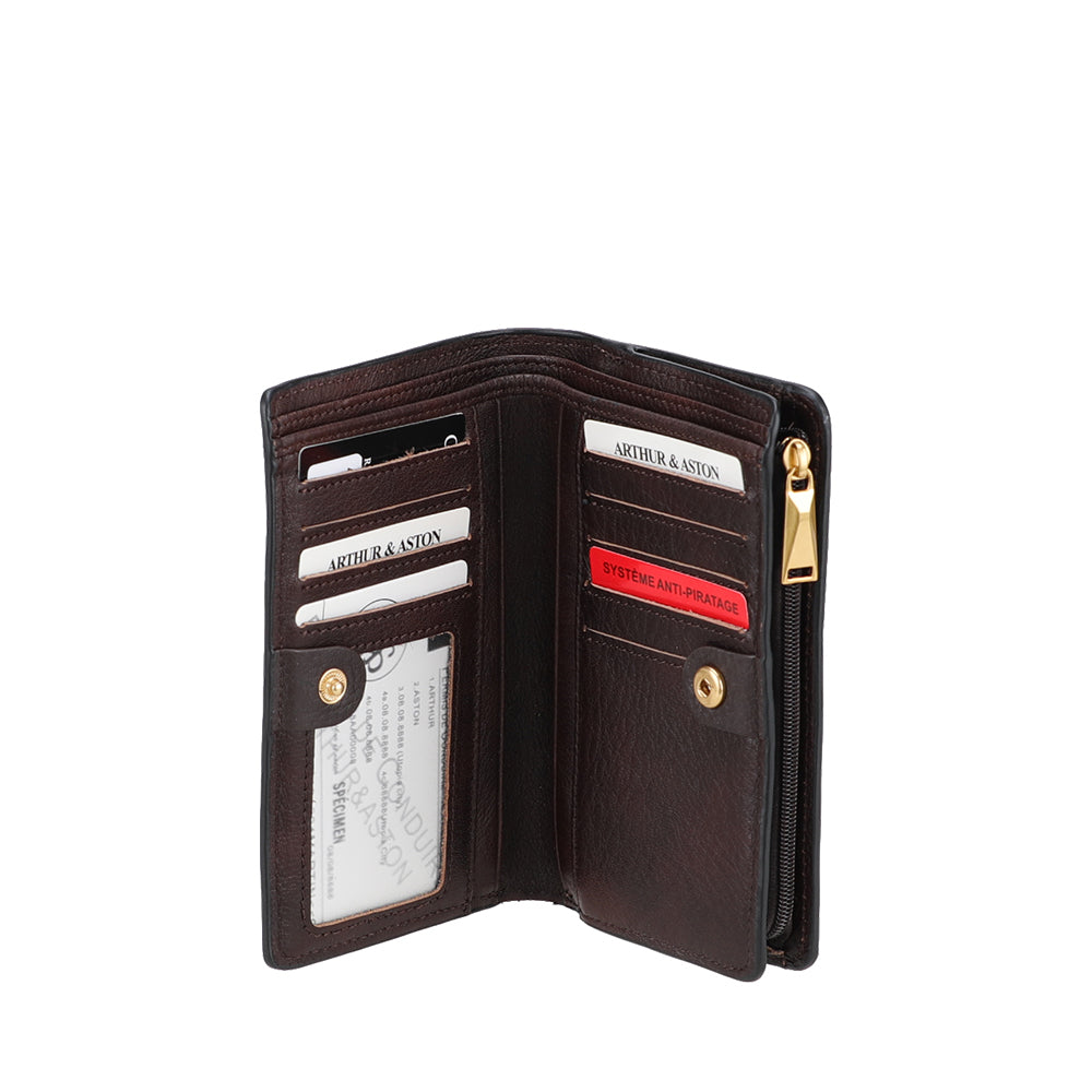 arthur-et-aston-elsa-portefeuille-cuir-noir-rfid-femme image 2