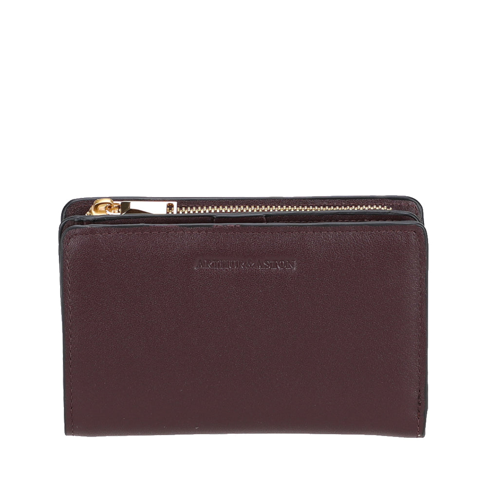 arthur-et-aston-elma-portefeuille-cuir-ch-taigne-femme-compact image 7