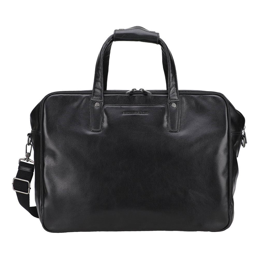 arthur-et-aston-l-on-sac-de-voyage-cuir-noir-cabine image 2