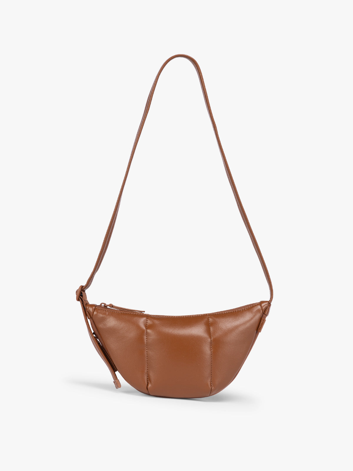 calpak-luka-sac-croissant-cuir-vegan-dark-cherry image 5