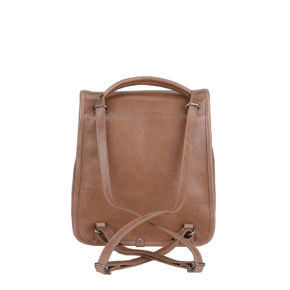 arthur-et-aston-edith-sac-dos-cuir-taupe-femme image 3
