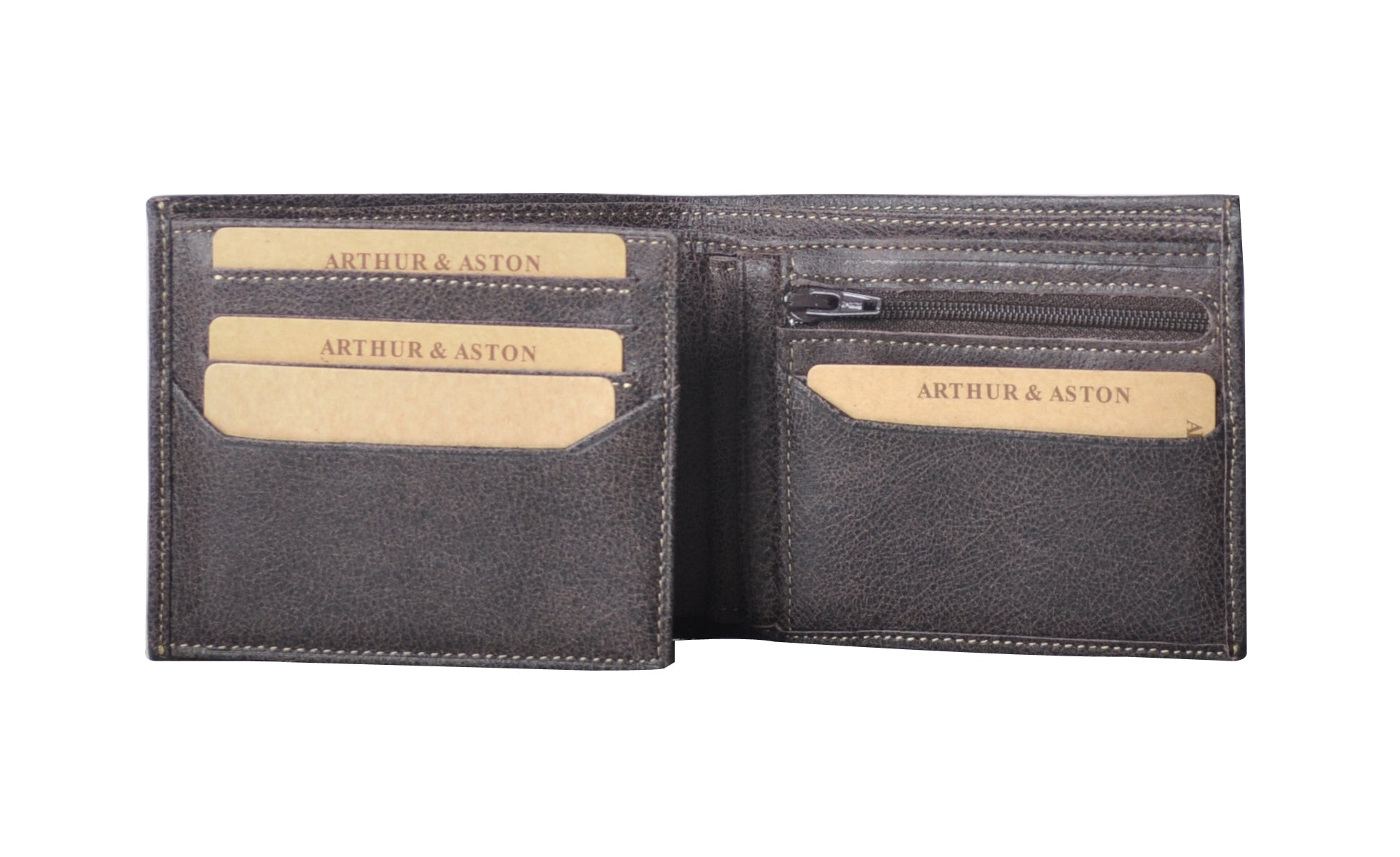 arthur-et-aston-cristiano-portefeuille-cuir-destroy-marron image 5