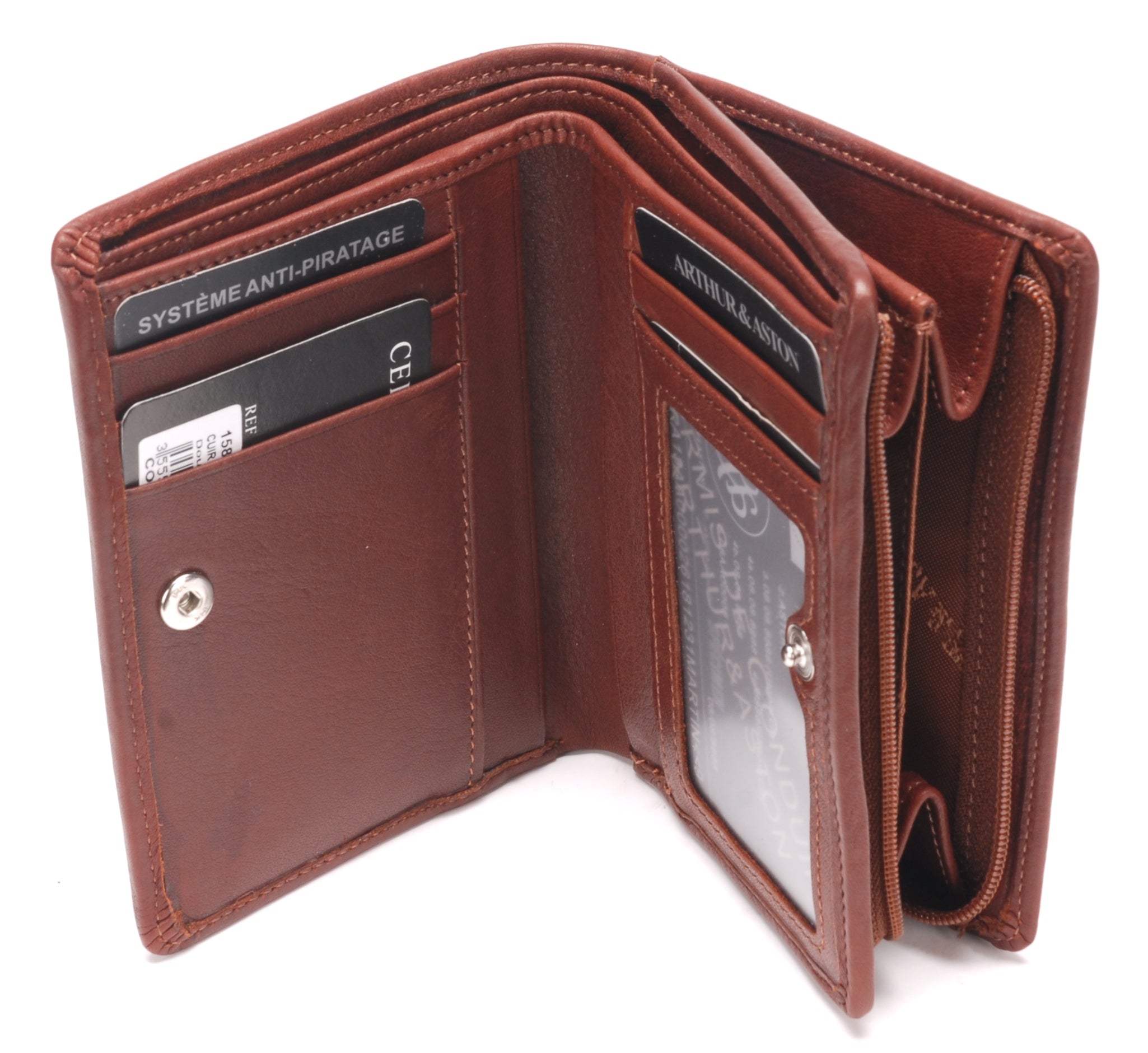 arthur-et-aston-pablo-porte-monnaie-cuir-cognac-anti-rfid image 4