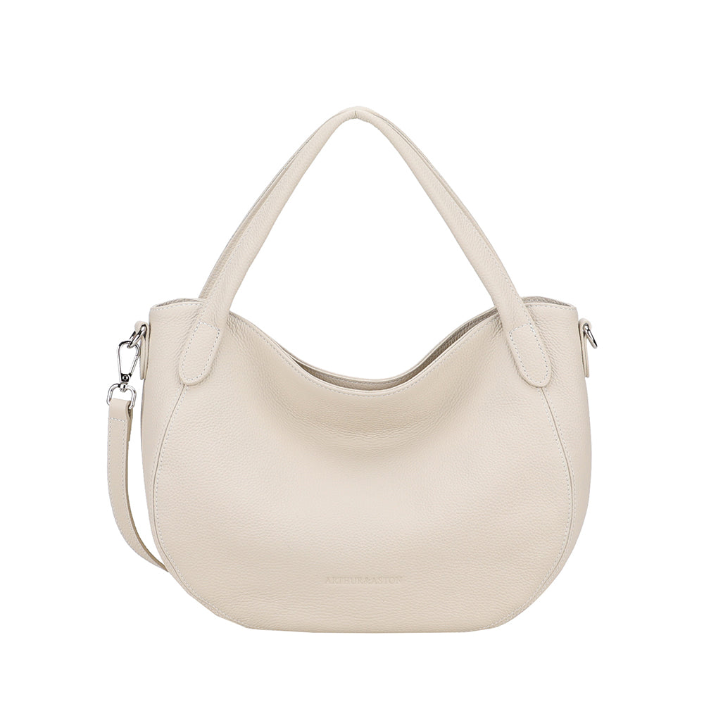 arthur-et-aston-rosalia-m-sac-main-cuir-beige-poches image 2