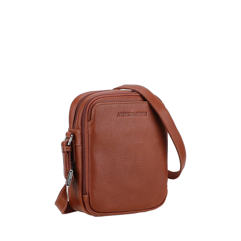 arthur-et-aston-ange-sac-travers-cuir-cognac image 4
