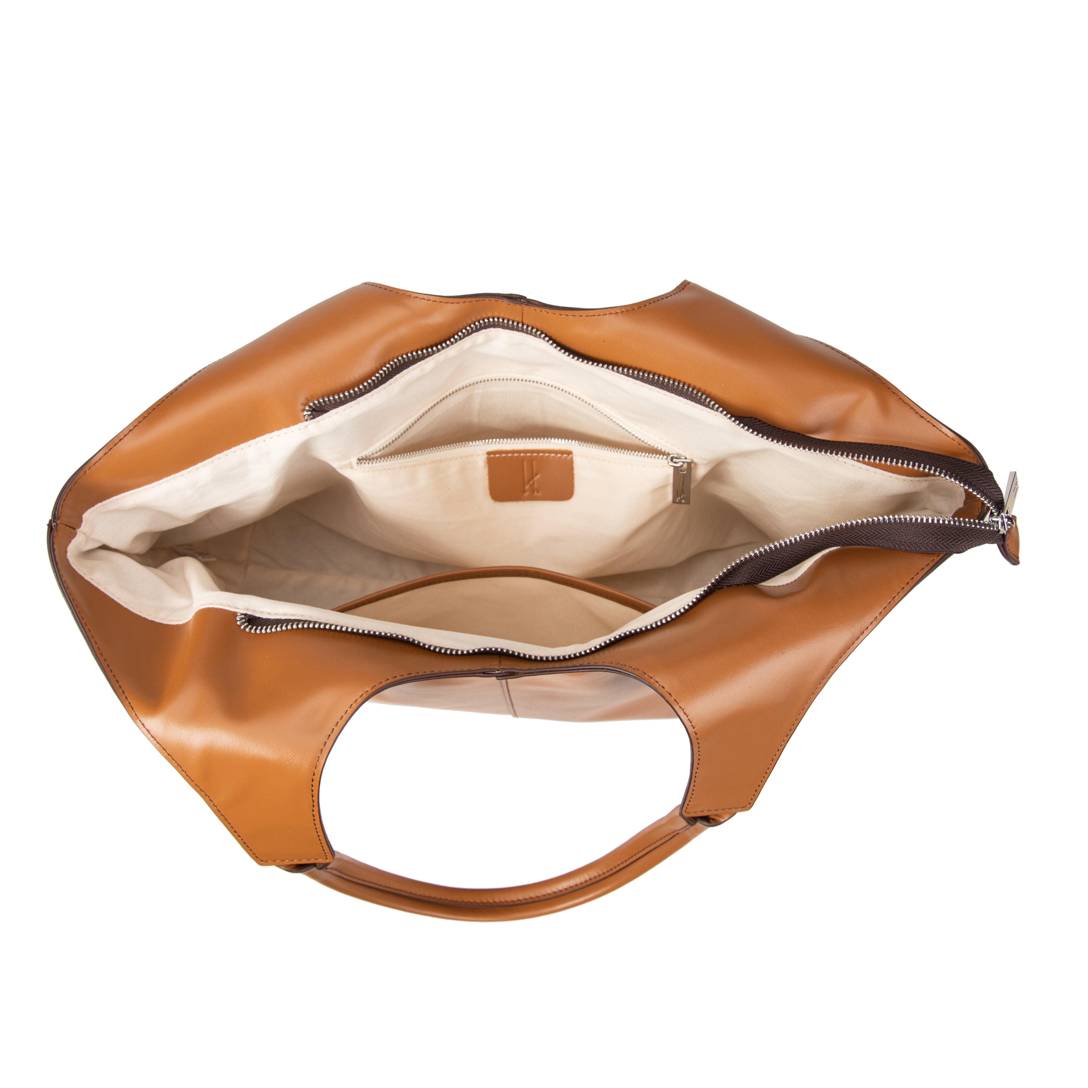 kate-lee-nouvelle-ligne-kl-sac-clemence-cuir-camel image 3