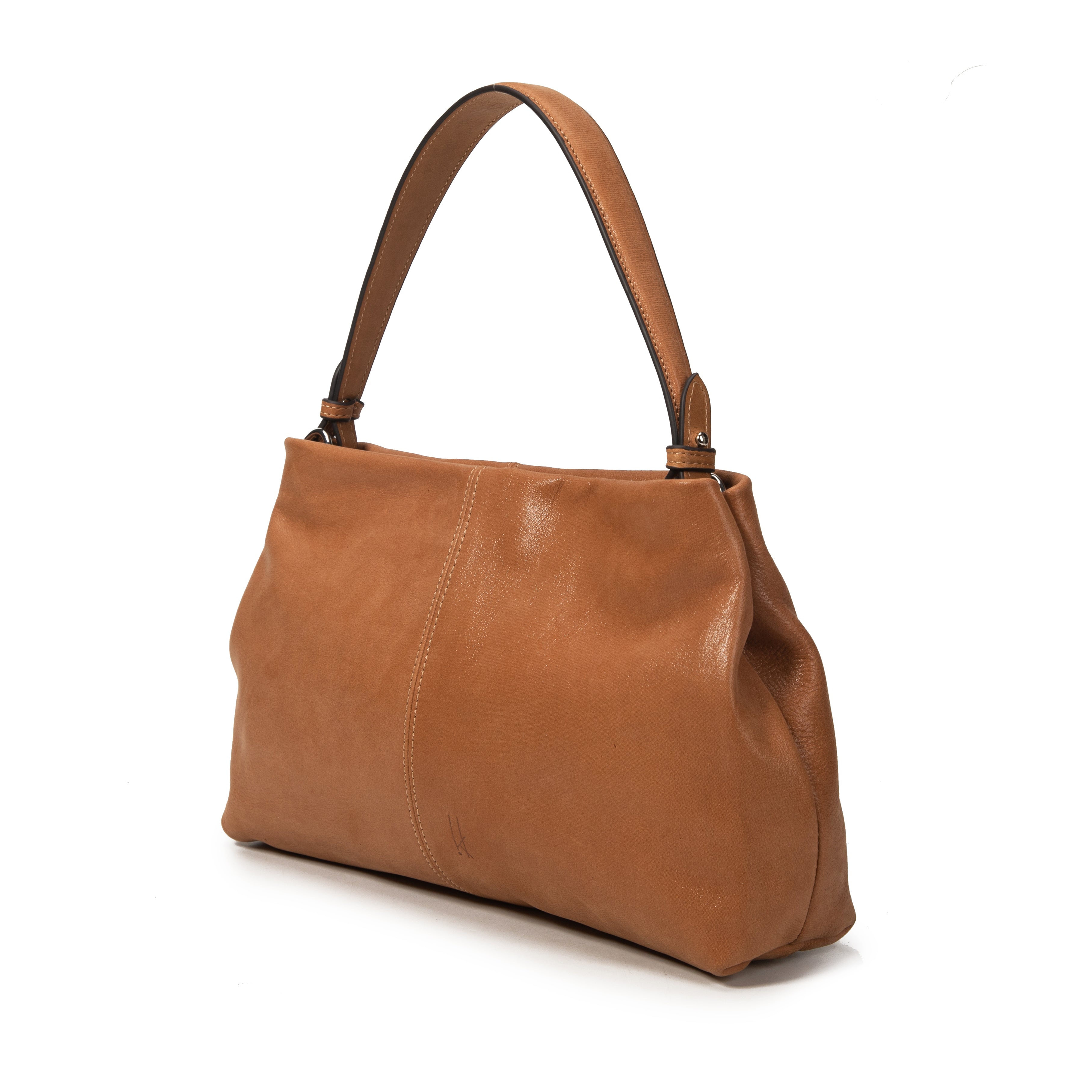 kate-lee-emma-sac-cuir-camel-velout-iris-31-cm image 2