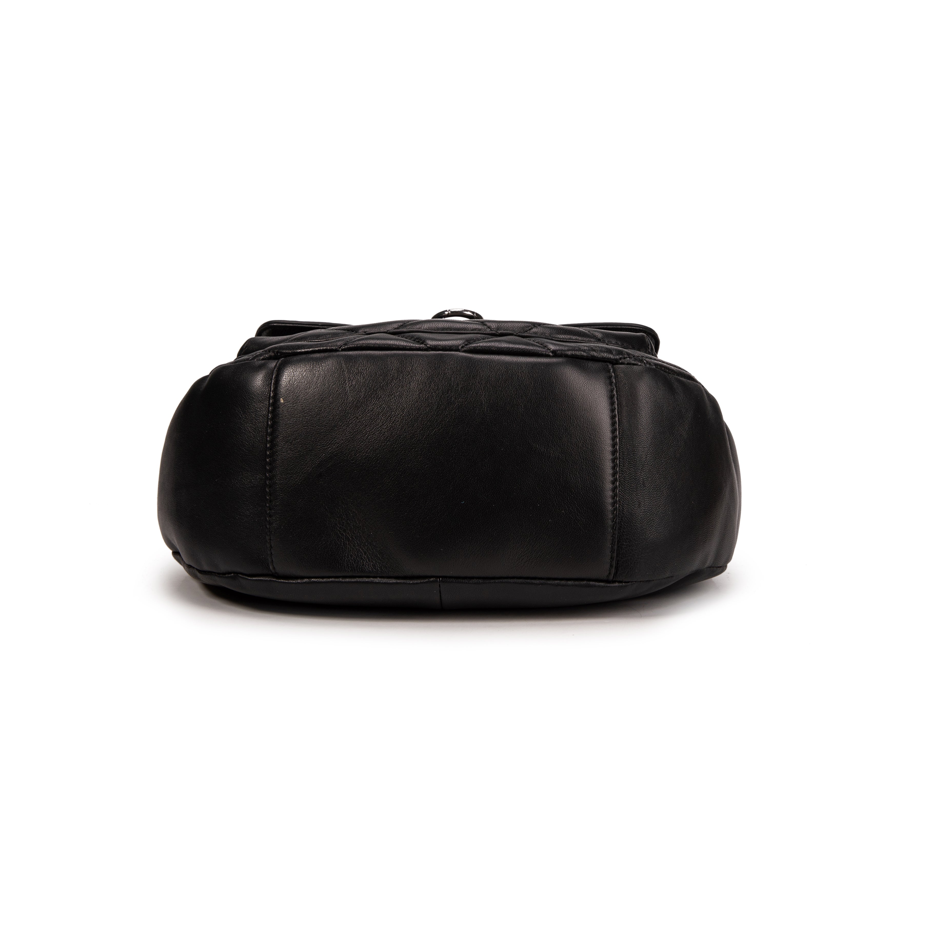 kate-lee-ully-hobo-sac-matelass-agneau-noir image 5