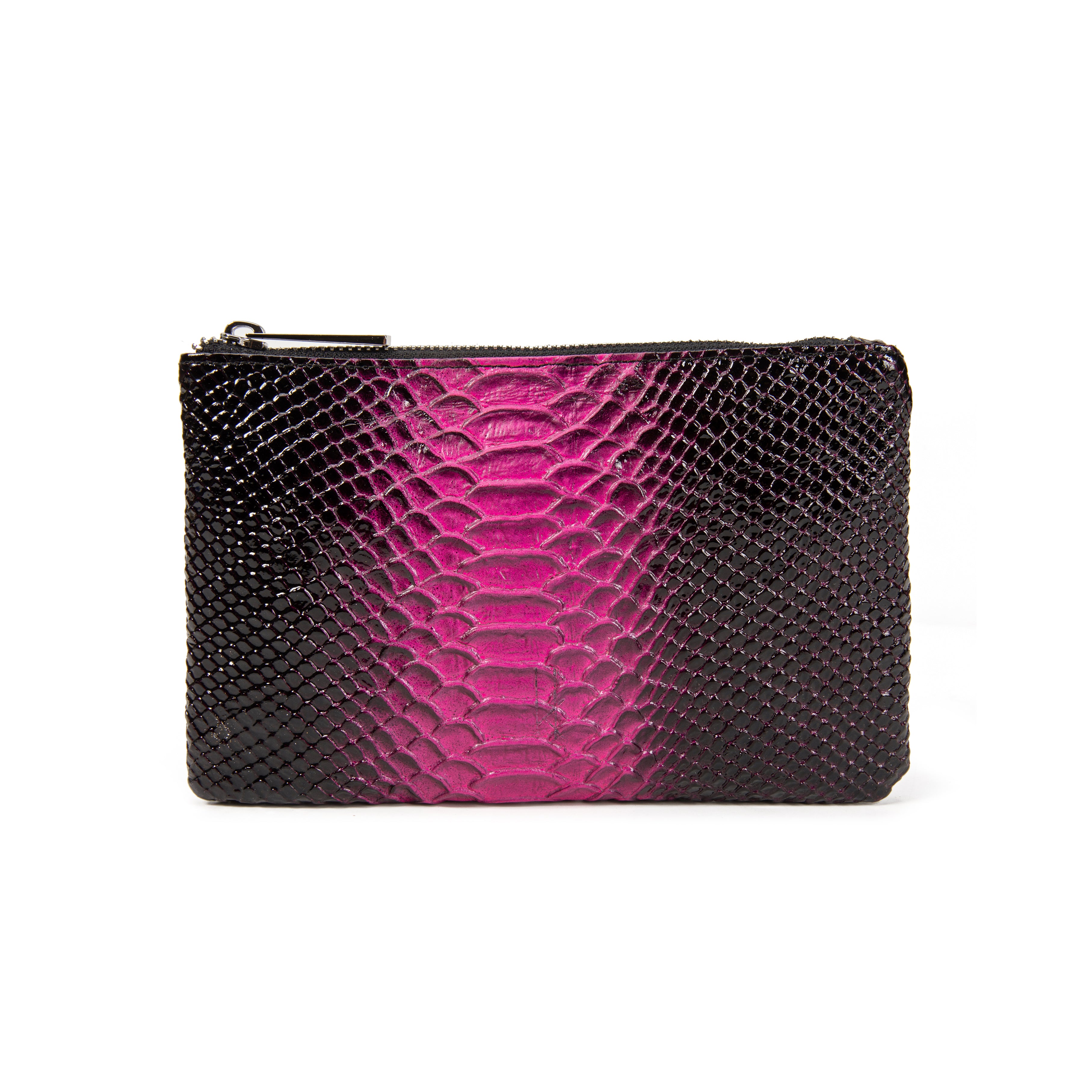 kate-lee-nouvelle-ligne-pochette-zipp-e-l-violet-serpent image 1