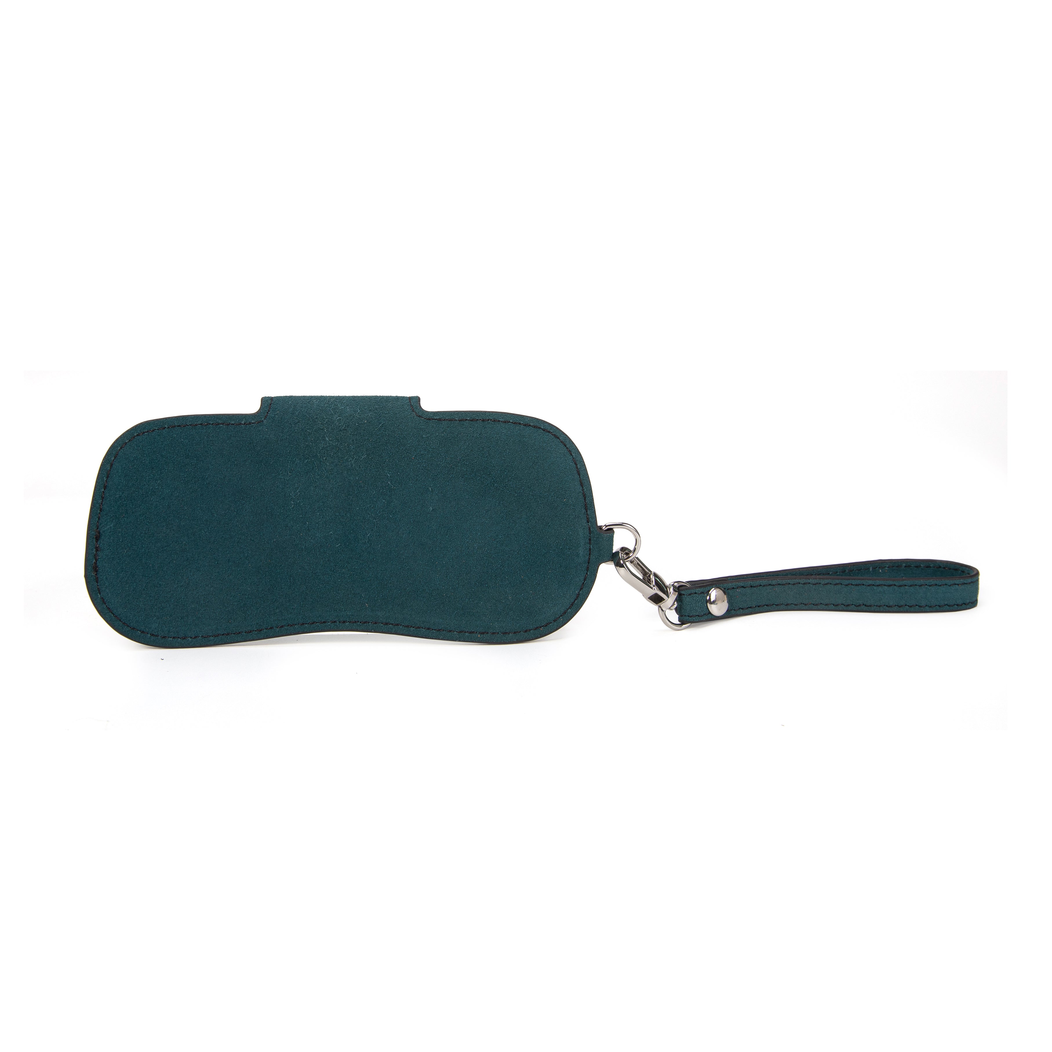kate-lee-crin-tui-lunettes-cuir-velours-bleu-vert image 2