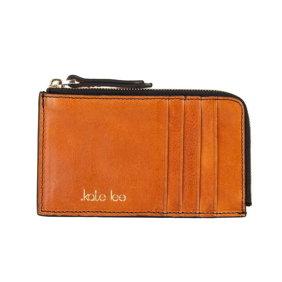 kate-lee-alo-sa-porte-monnaie-cuir-cognac-8-cartes image 1
