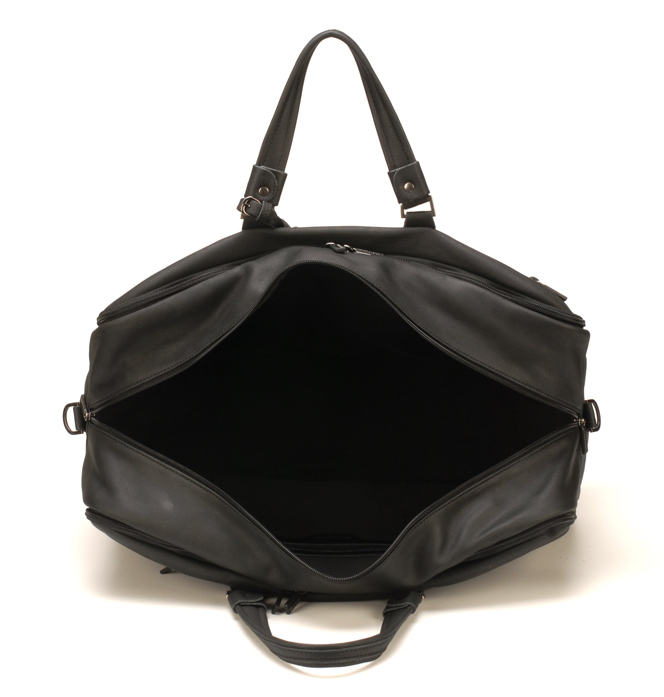 arthur-et-aston-oscar-sac-de-voyage-cuir-noir-pleine-fleur image 7