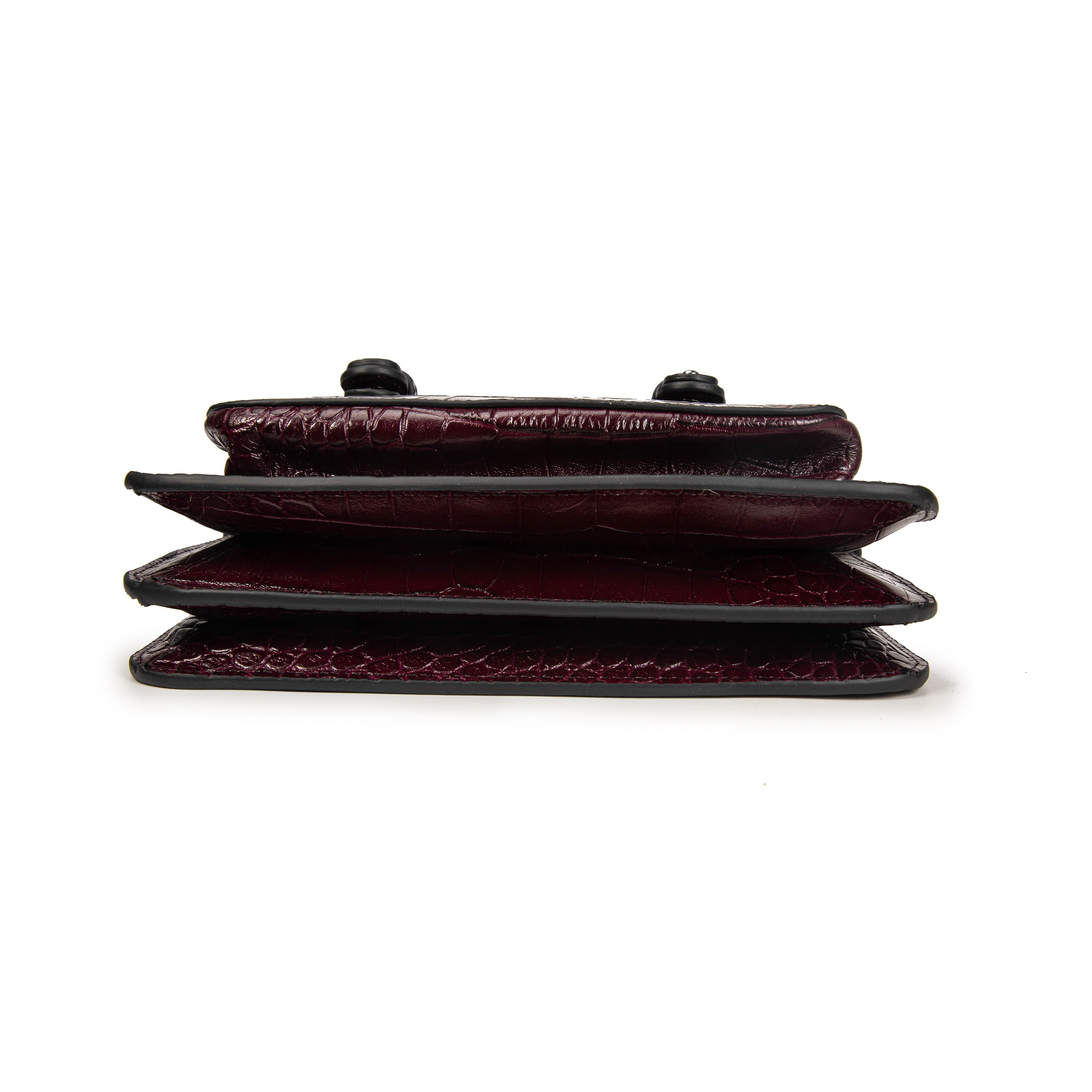kate-lee-eiffel-sac-bandouli-re-cuir-prune-croco image 5