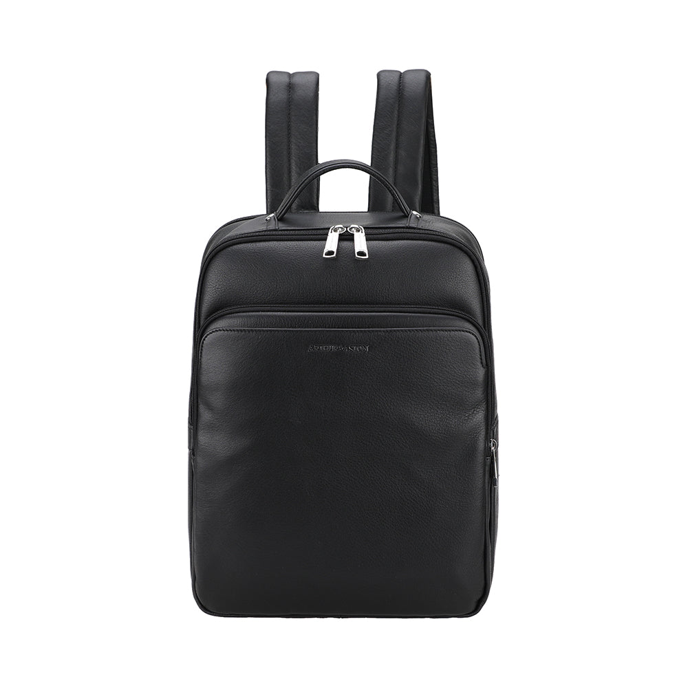 arthur-et-aston-ange-grand-sac-dos-cuir-noir image 2