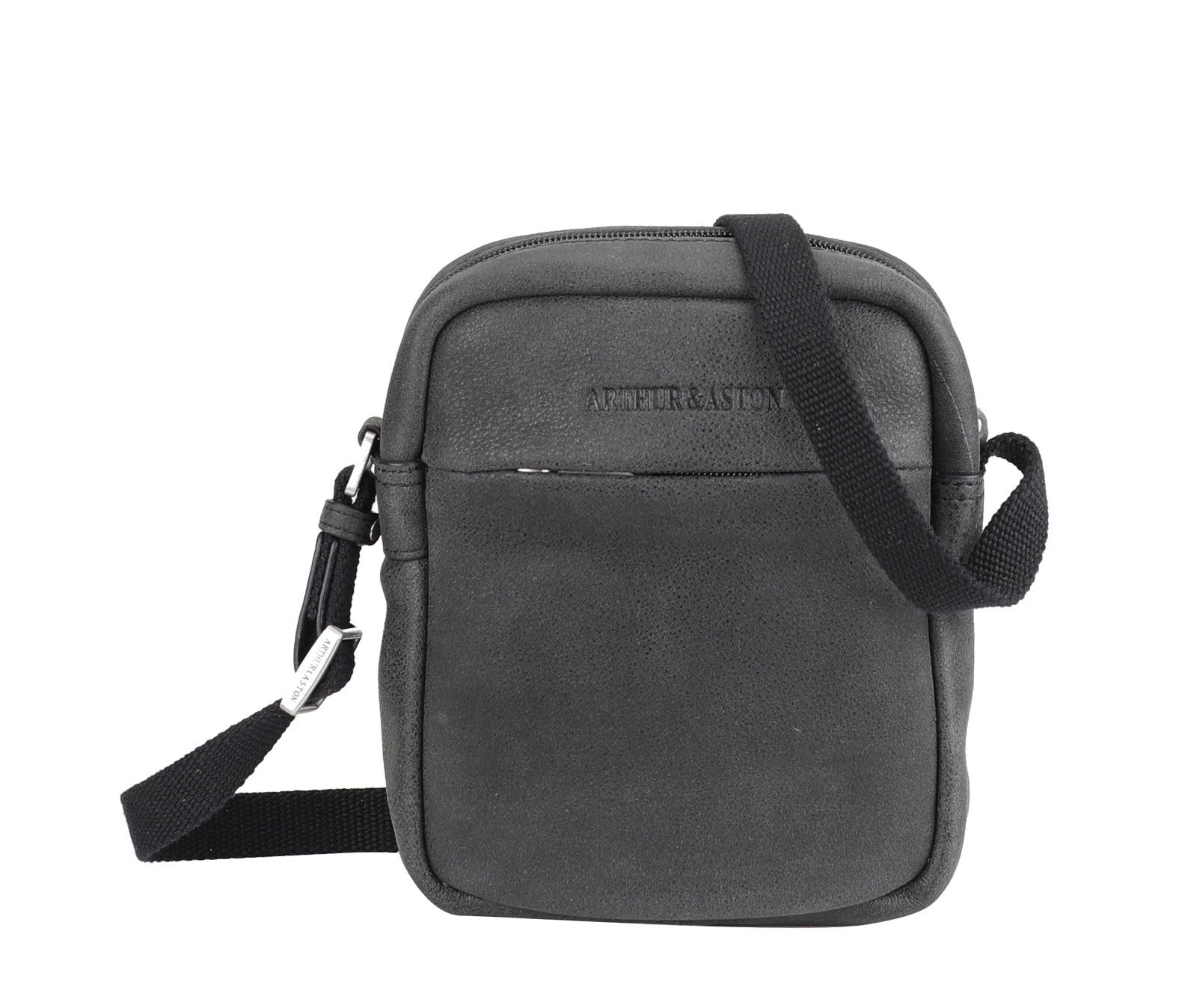 arthur-et-aston-cristiano-sac-travers-cuir-noir-petit-mod-le image 5