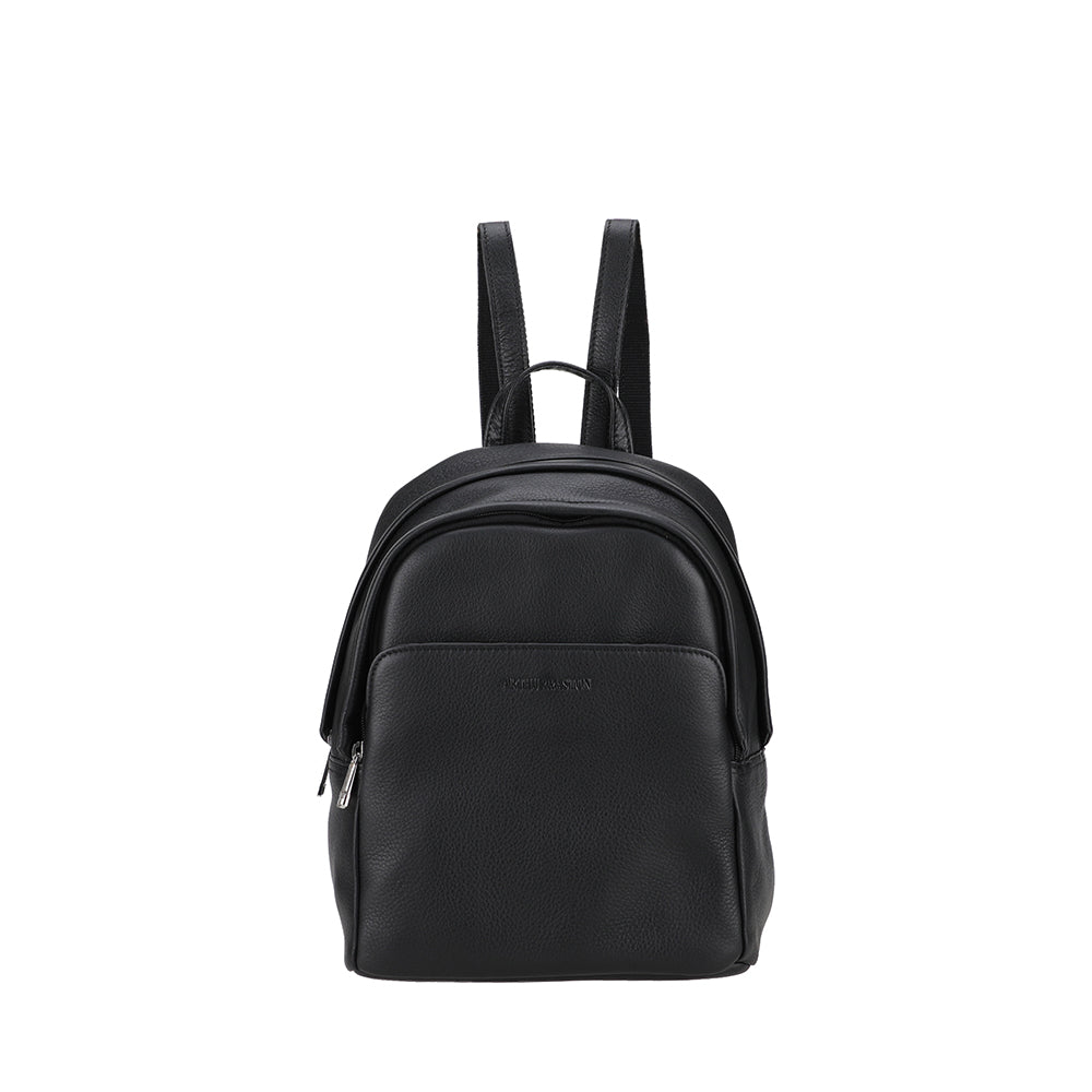 arthur-et-aston-ange-petit-sac-dos-cuir-noir image 1
