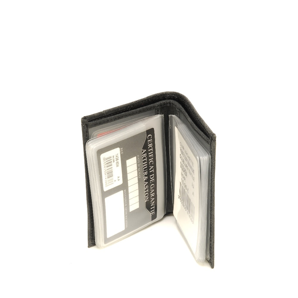arthur-et-aston-diego-porte-cartes-cuir-noir-rfid image 2