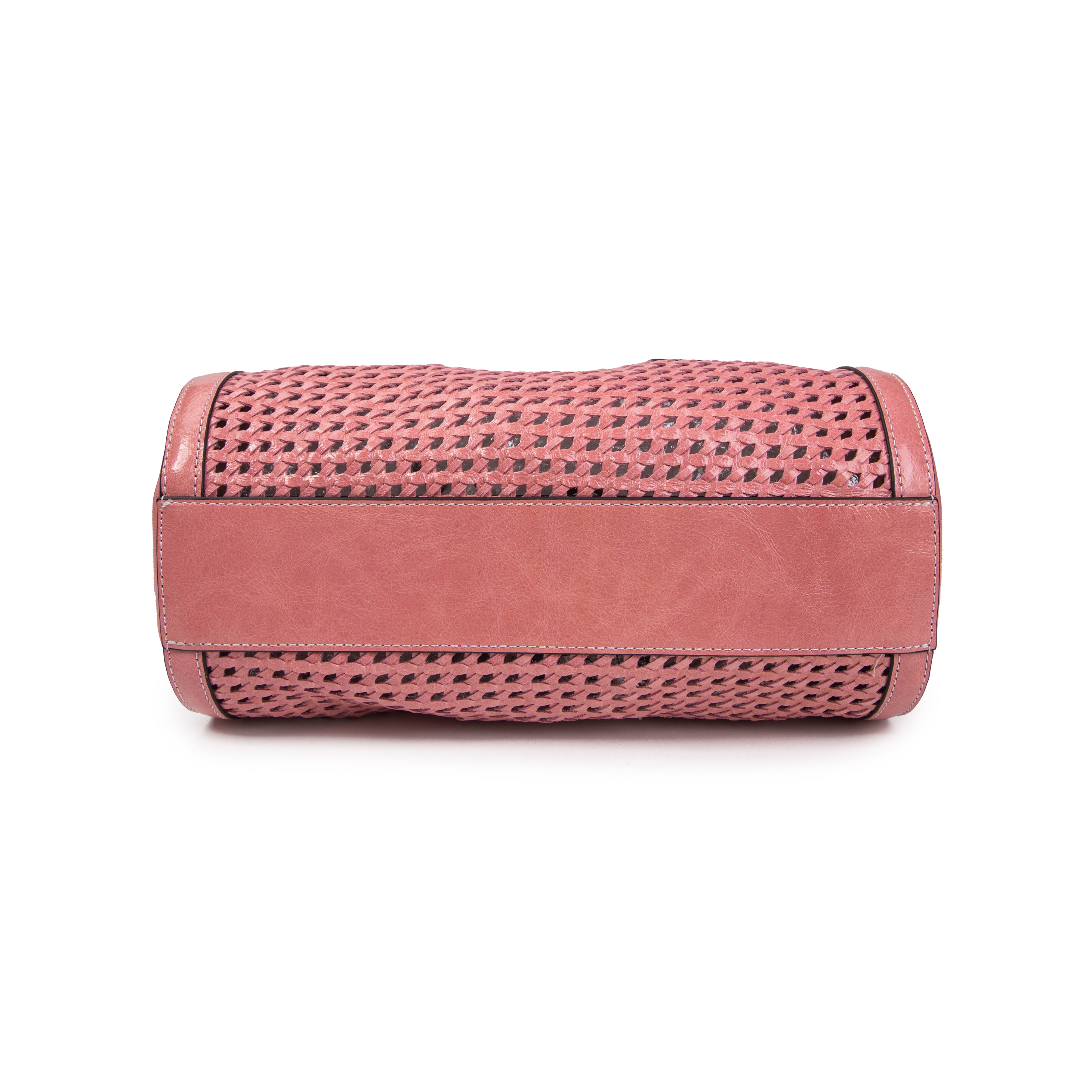 kate-lee-frola-sac-bowling-tress-rose-cuir image 5