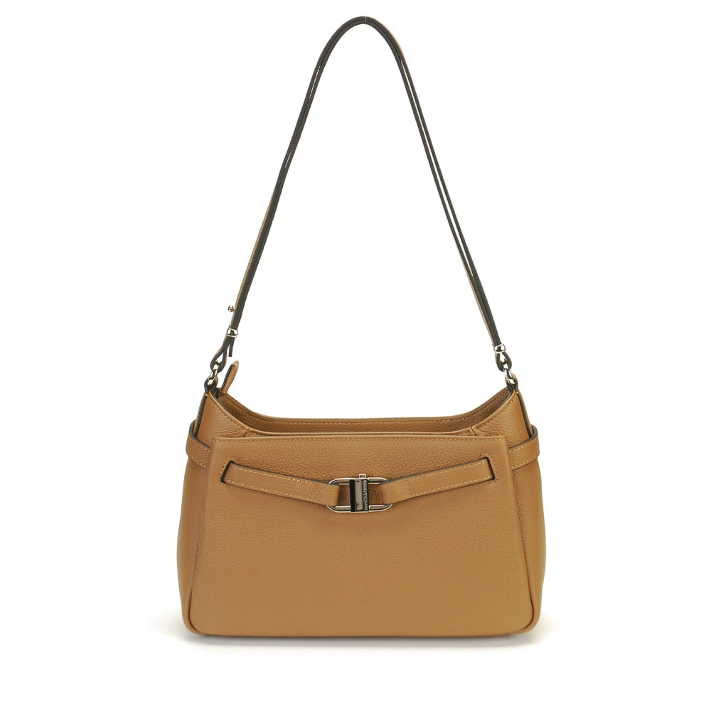 arthur-et-aston-daphn-sac-baguette-cuir-taupe image 1