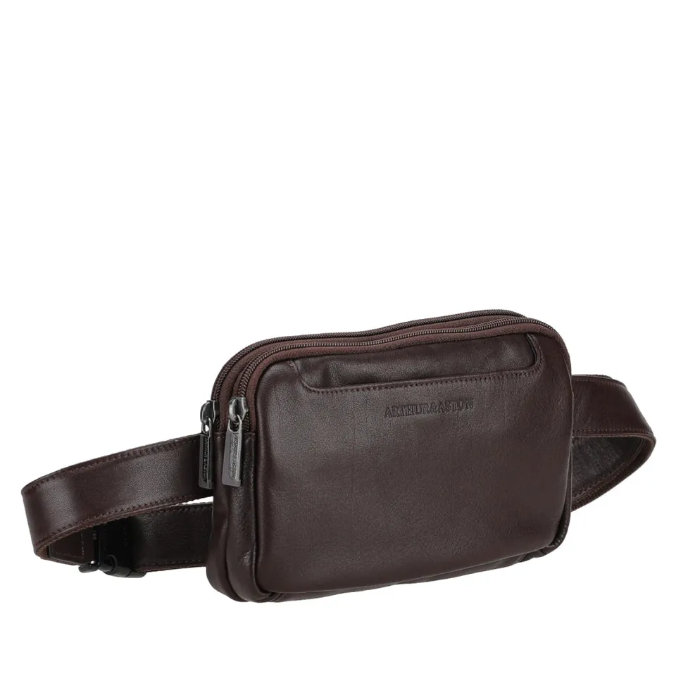 arthur-et-aston-l-on-pochette-ceinture-cuir-noir-2 image 1