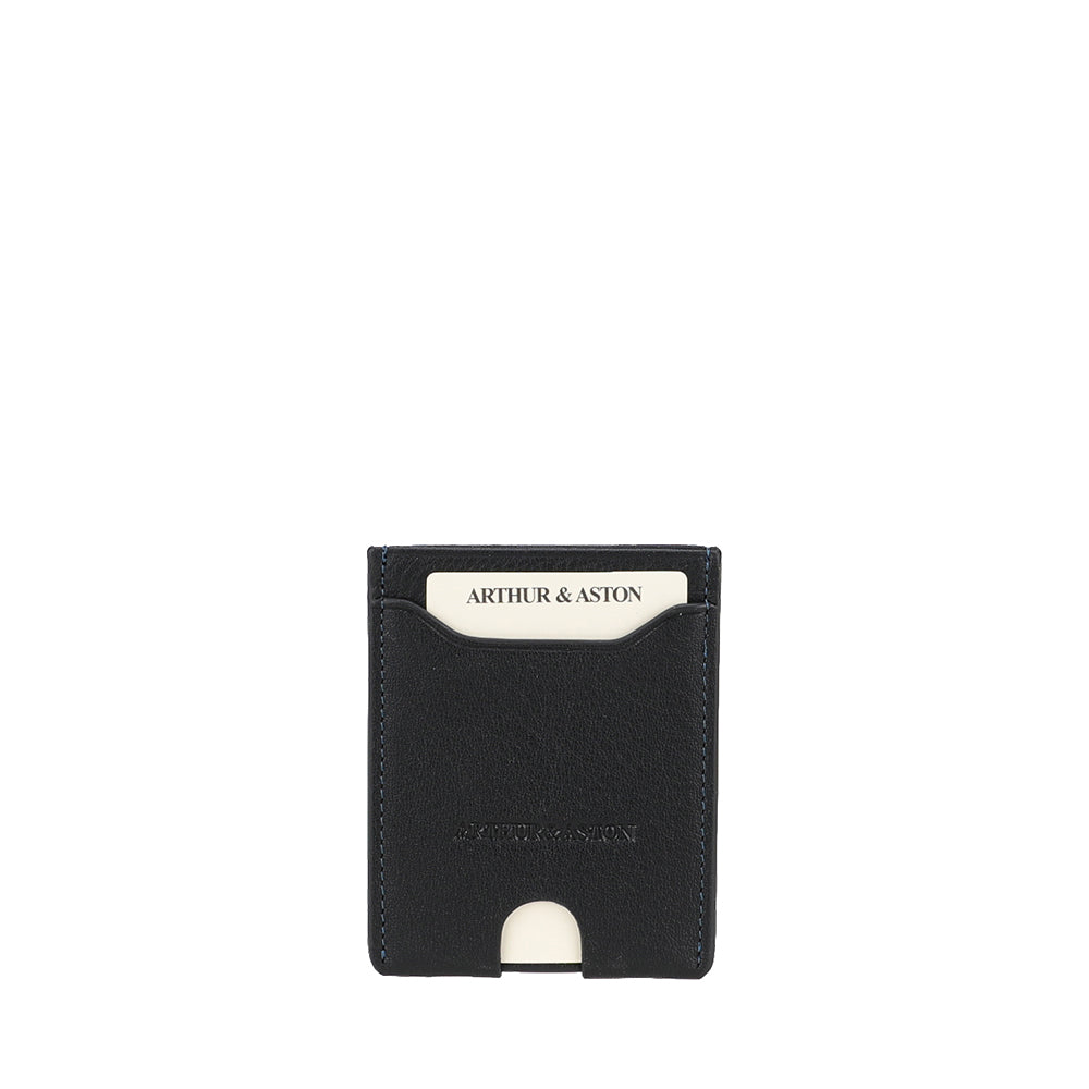 arthur-et-aston-ange-petit-porte-cartes-cuir-noir-homme image 4