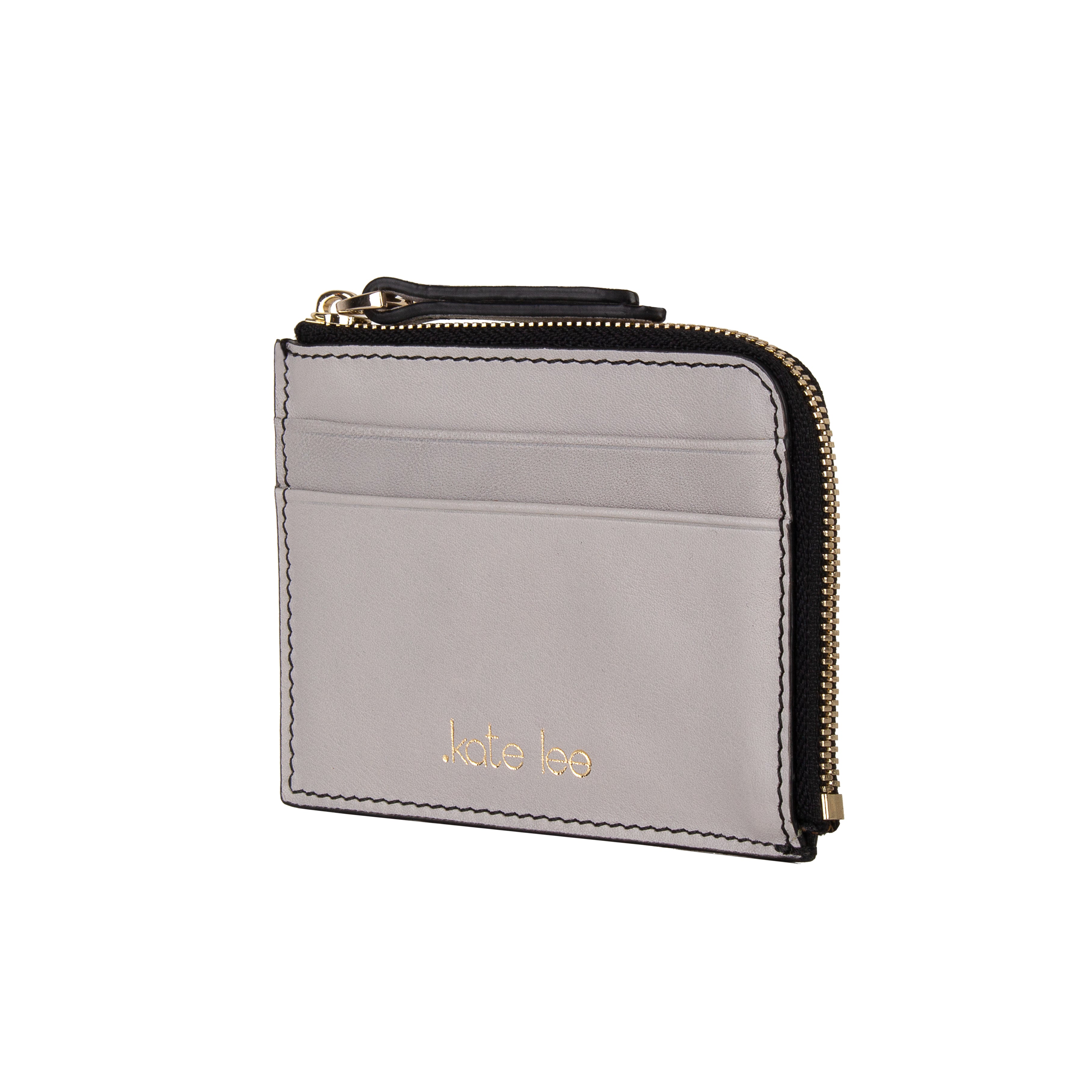 kate-lee-alo-s-porte-monnaie-cuir-gris-clair image 2