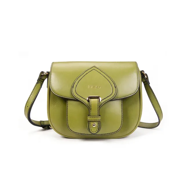 kate-lee-emelyne-gibeci-re-cuir-vert-lisse image 1