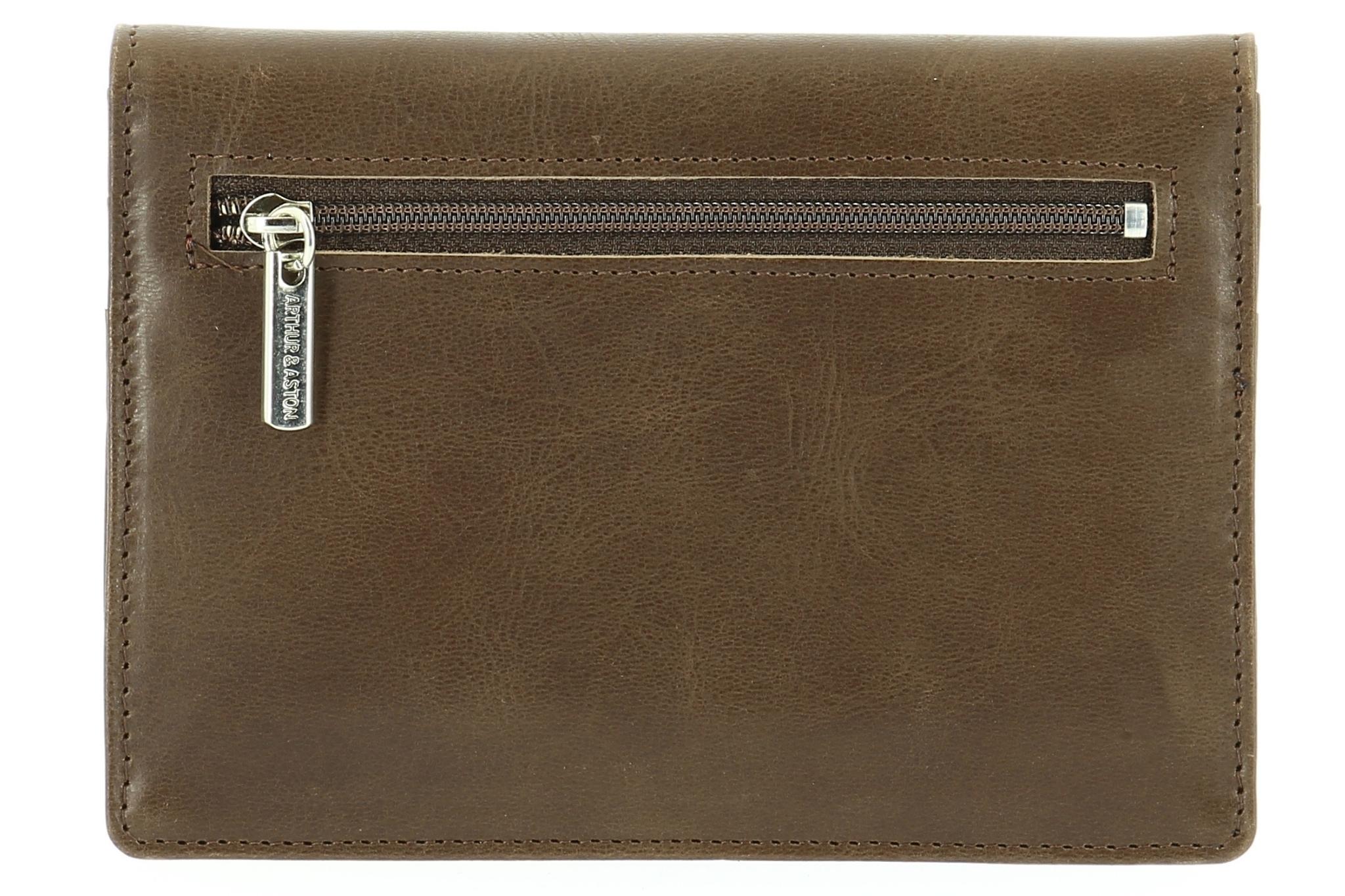arthur-et-aston-rose-porte-papiers-cuir-noir-vachette image 8