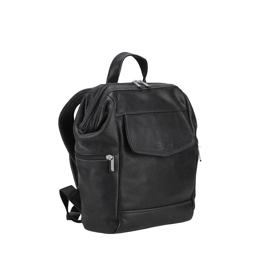 arthur-et-aston-owen-s-sac-dos-cuir-noir image 2