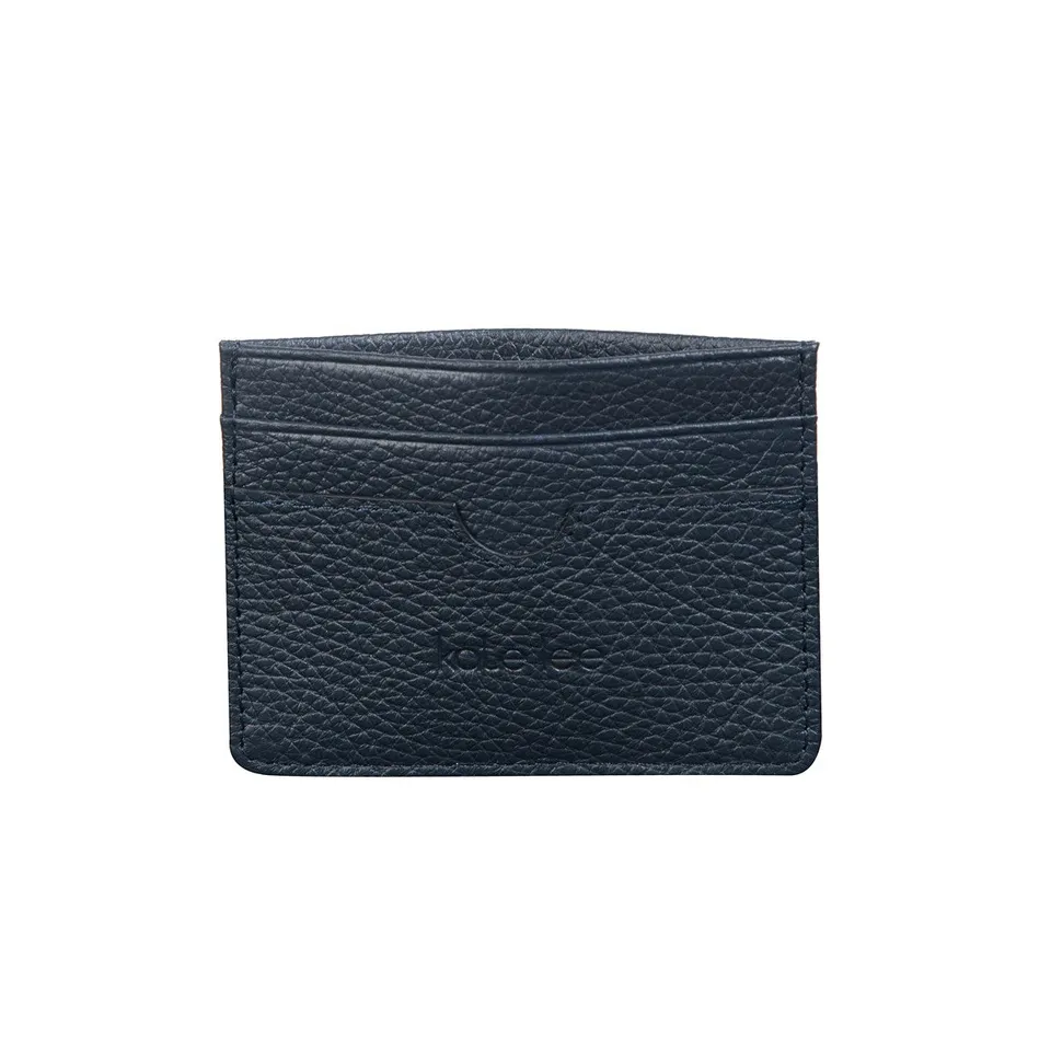 kate-lee-anys-g-porte-carte-bleu-cuir-grain image 1