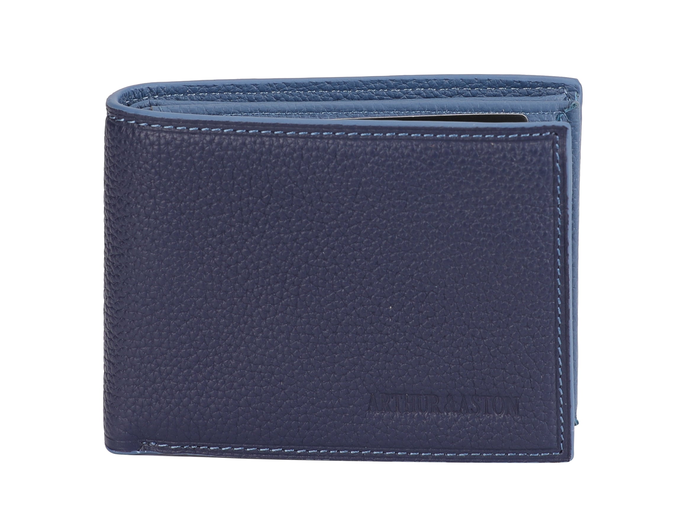 arthur-et-aston-joy-portefeuille-cuir-bleu-compact image 5