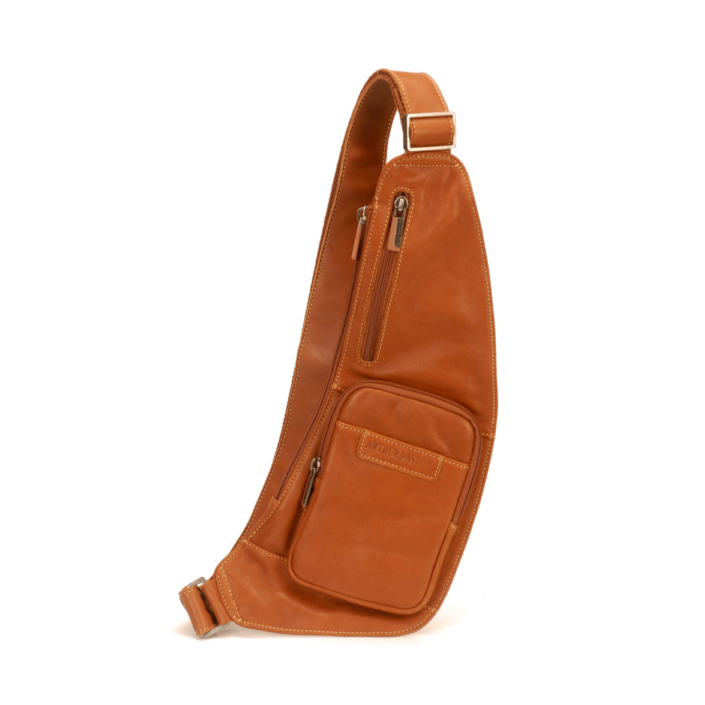 arthur-et-aston-johany-body-bag-cuir-homme-noir image 3