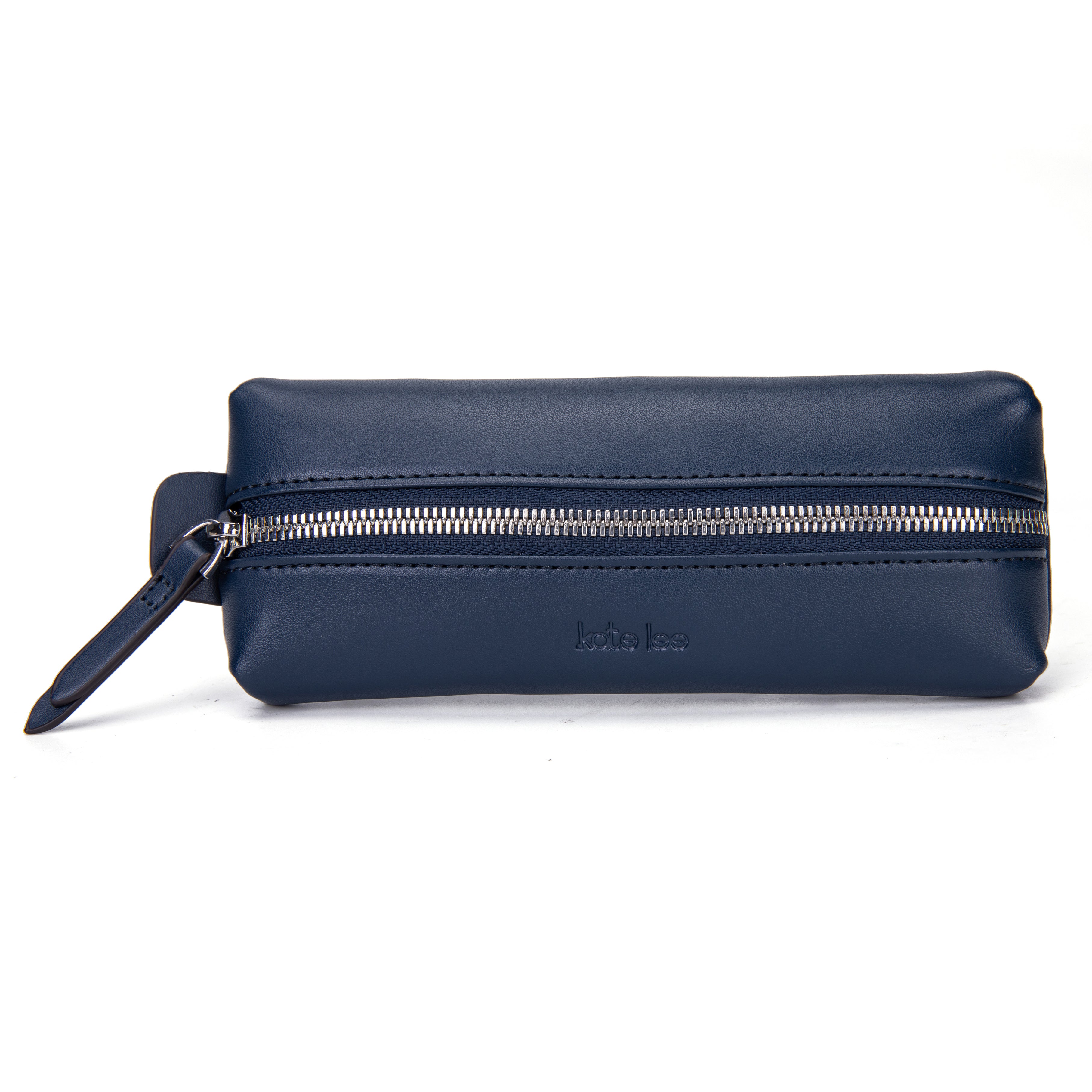 kate-lee-lea-trousse-cuir-lisse-bleu-fonc image 1